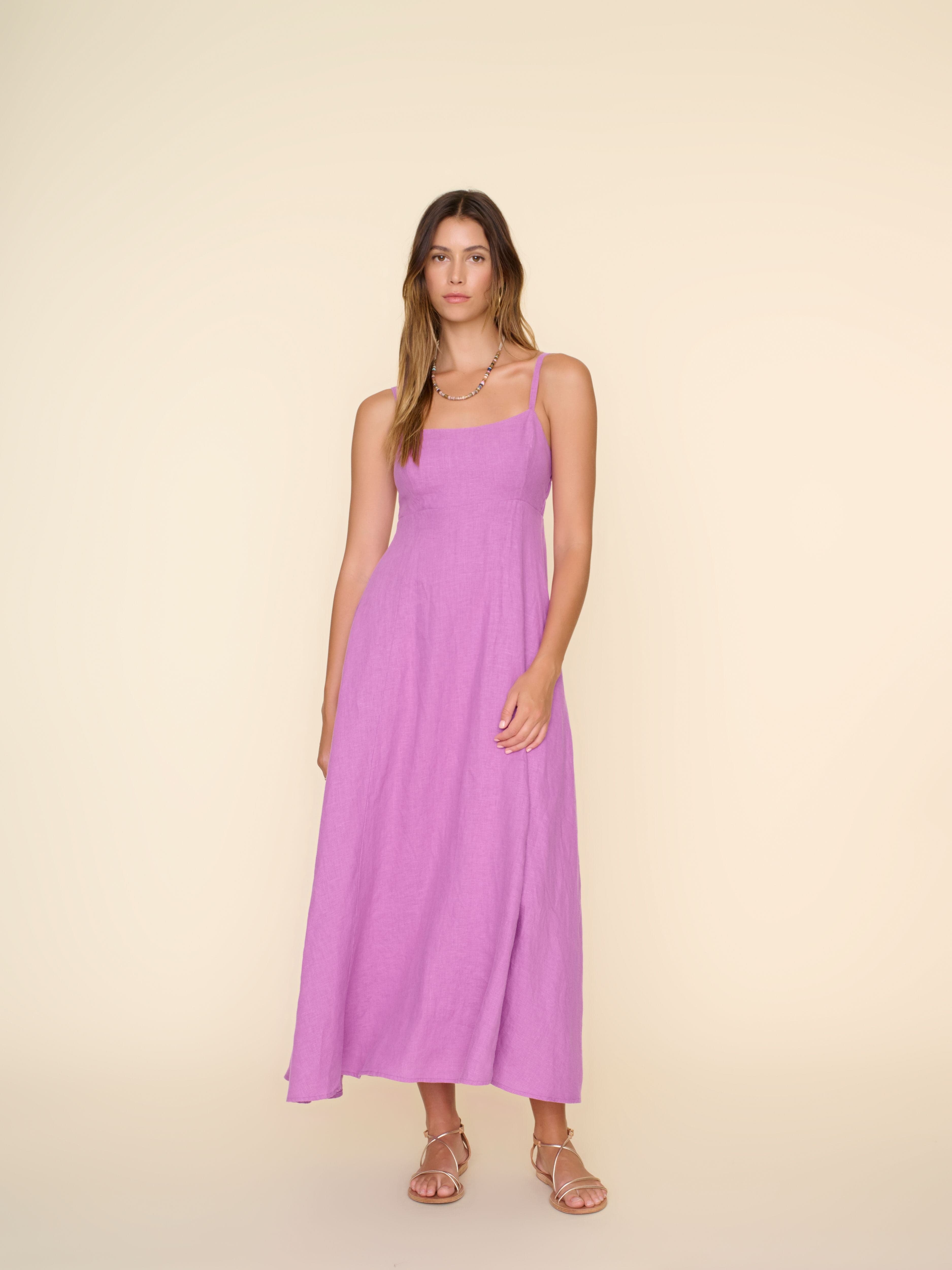 Deep Lilac Daryl Dress