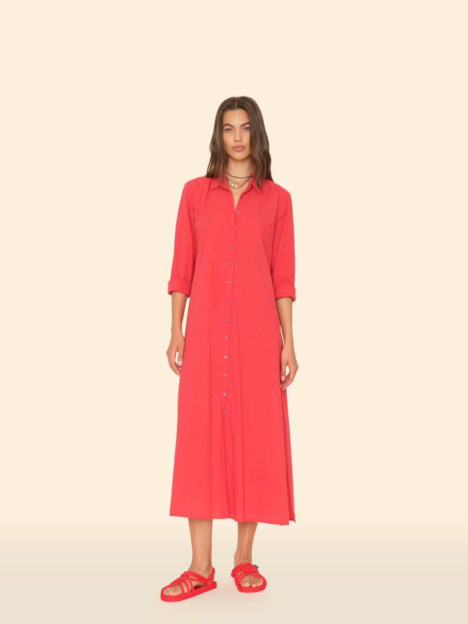 Xirena Racing Red Boden Dress X Small Racing Red