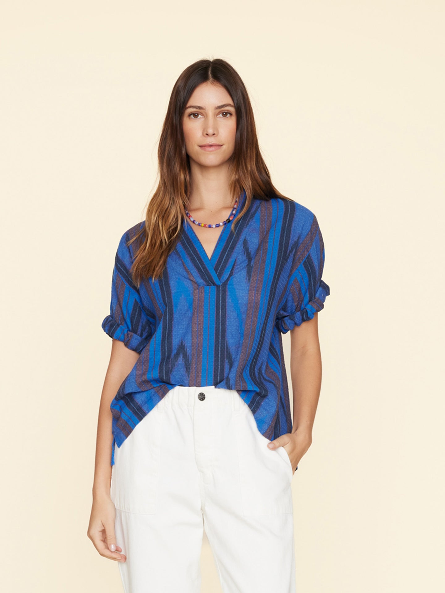 Electric Blue Avery Top