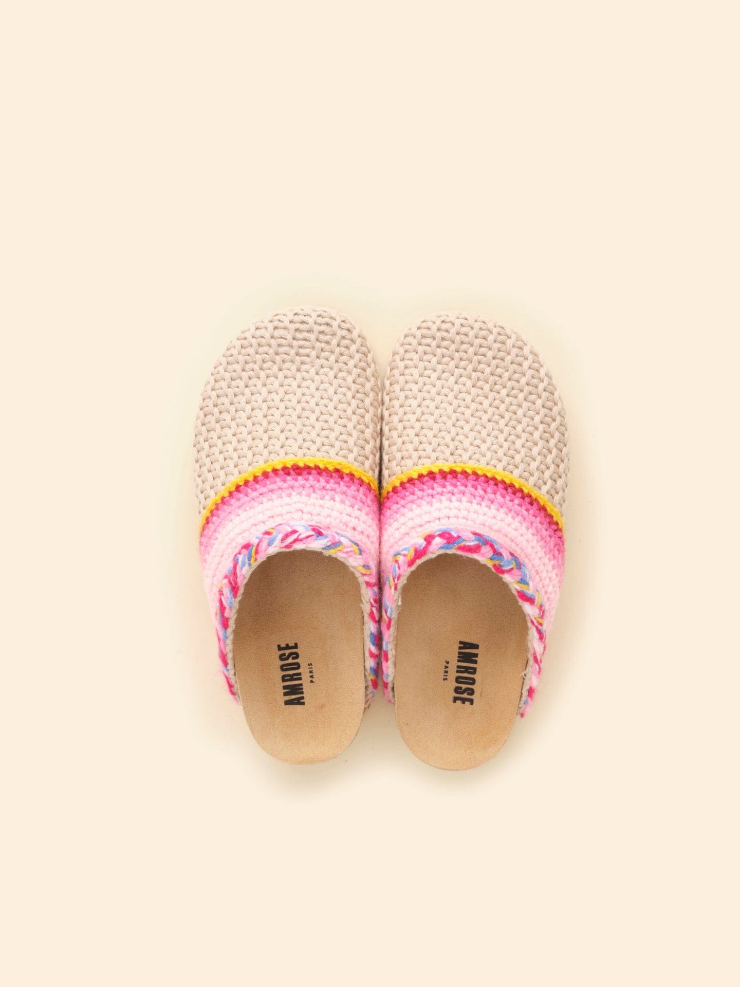 AMROSE Footwear AMROSE Pink Dream Clogs