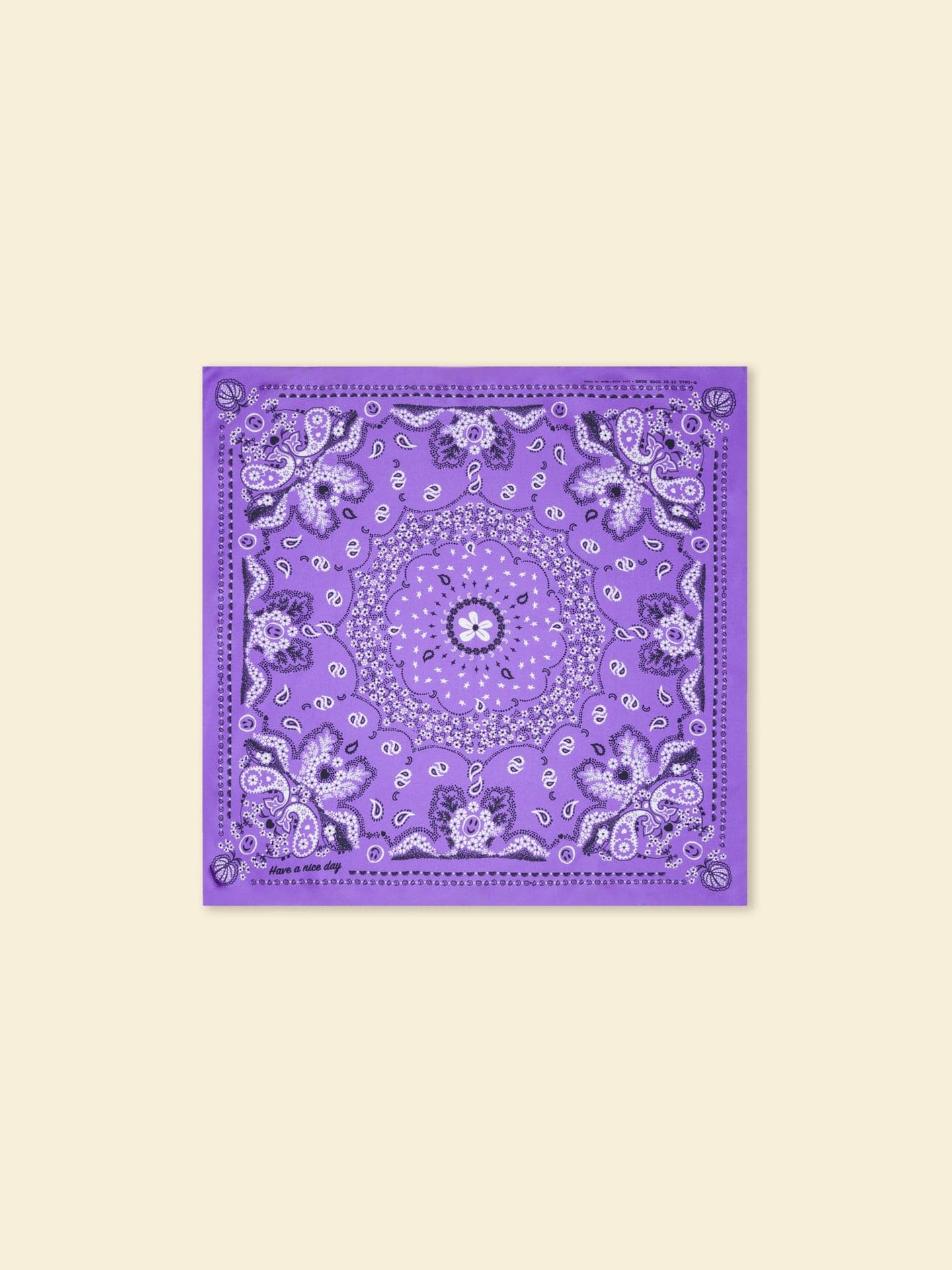 CALL IT BY YOUR NAME Accessory One Size / Violet CALL IT BY YOUR NAME Violet Silk Bandana C0SLK200-OS-VIL