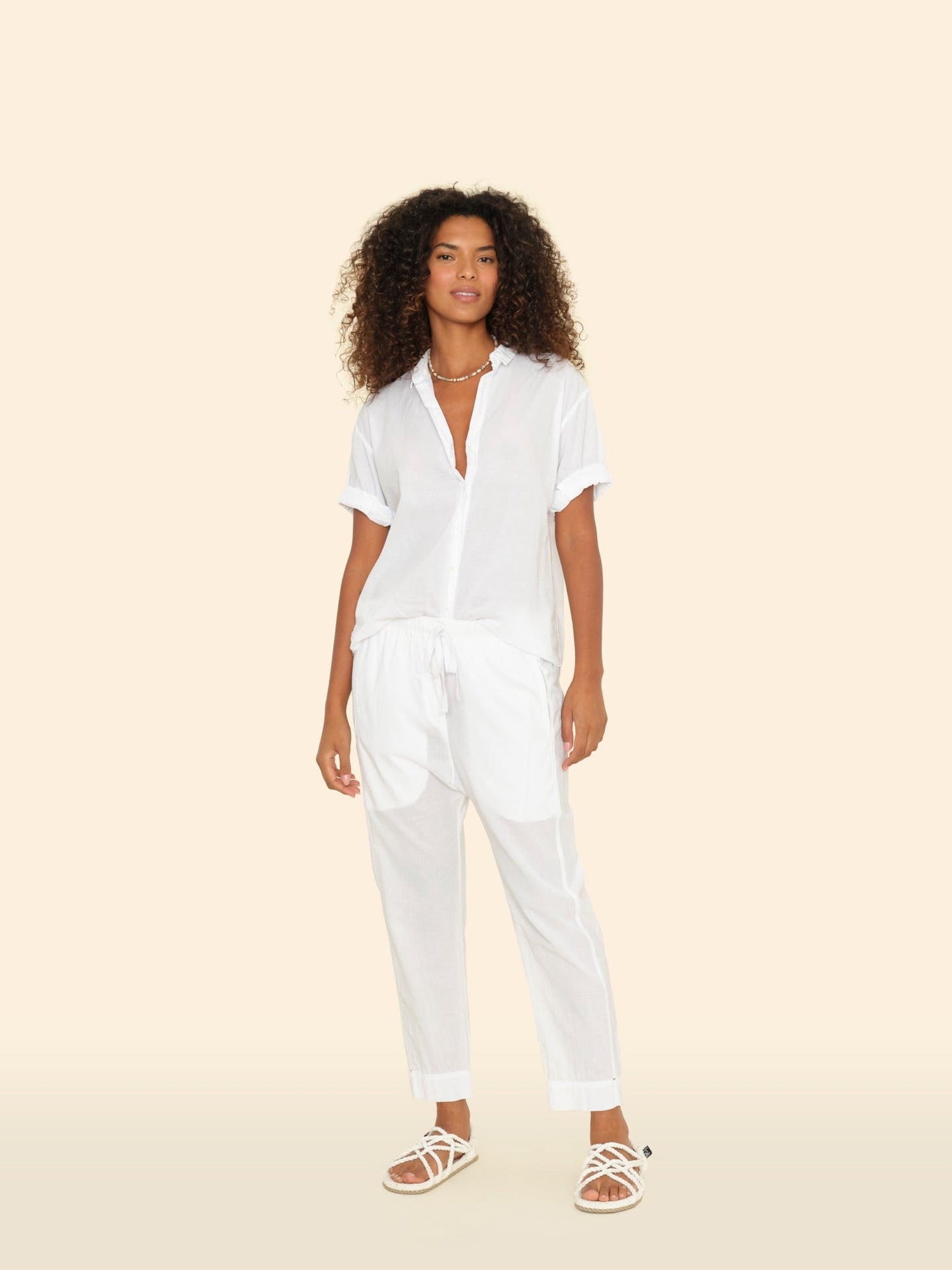 Classico Pant White Draper Pant