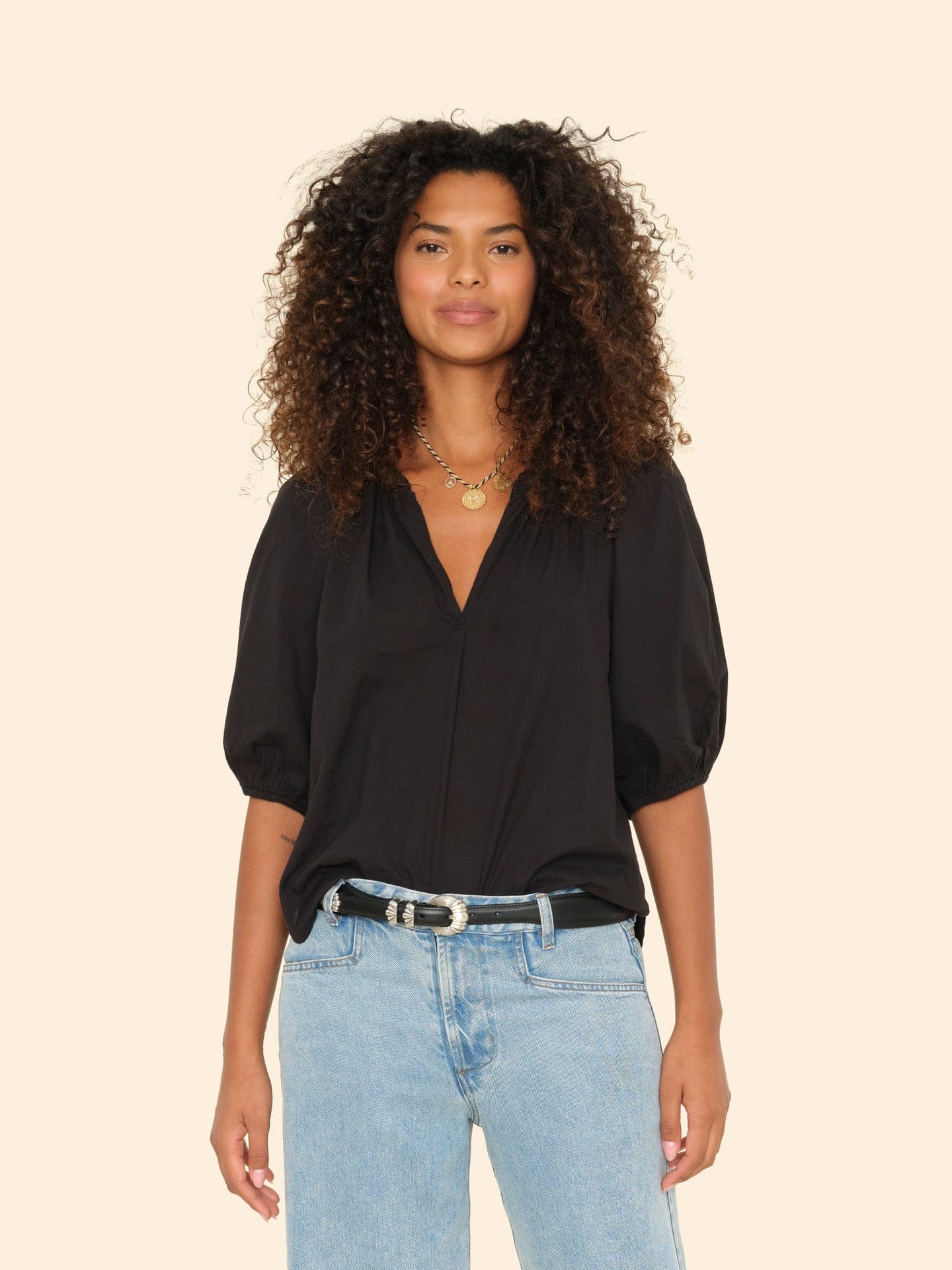 Classico Top Black Jules Top