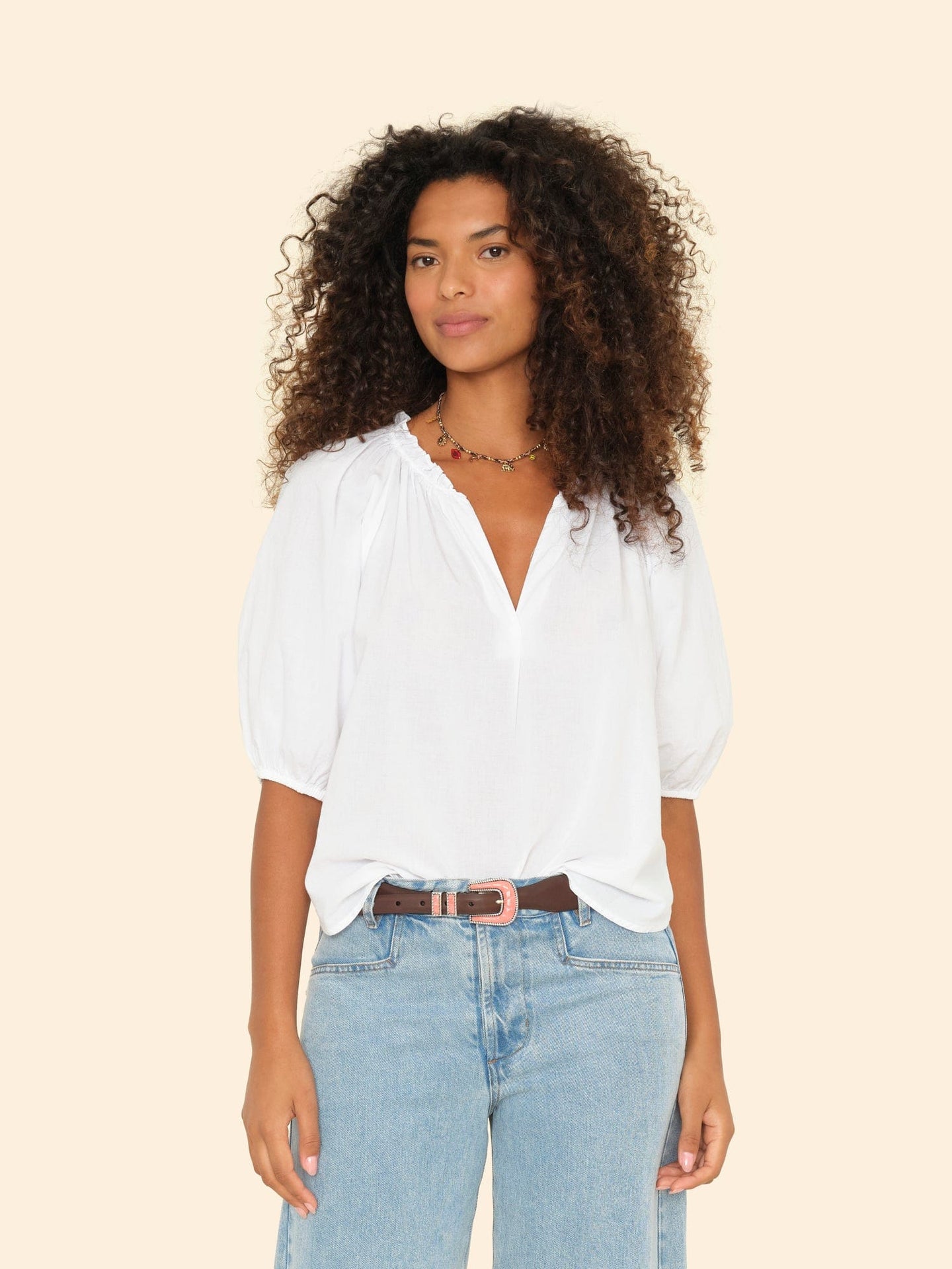 Classico Top White Jules Top