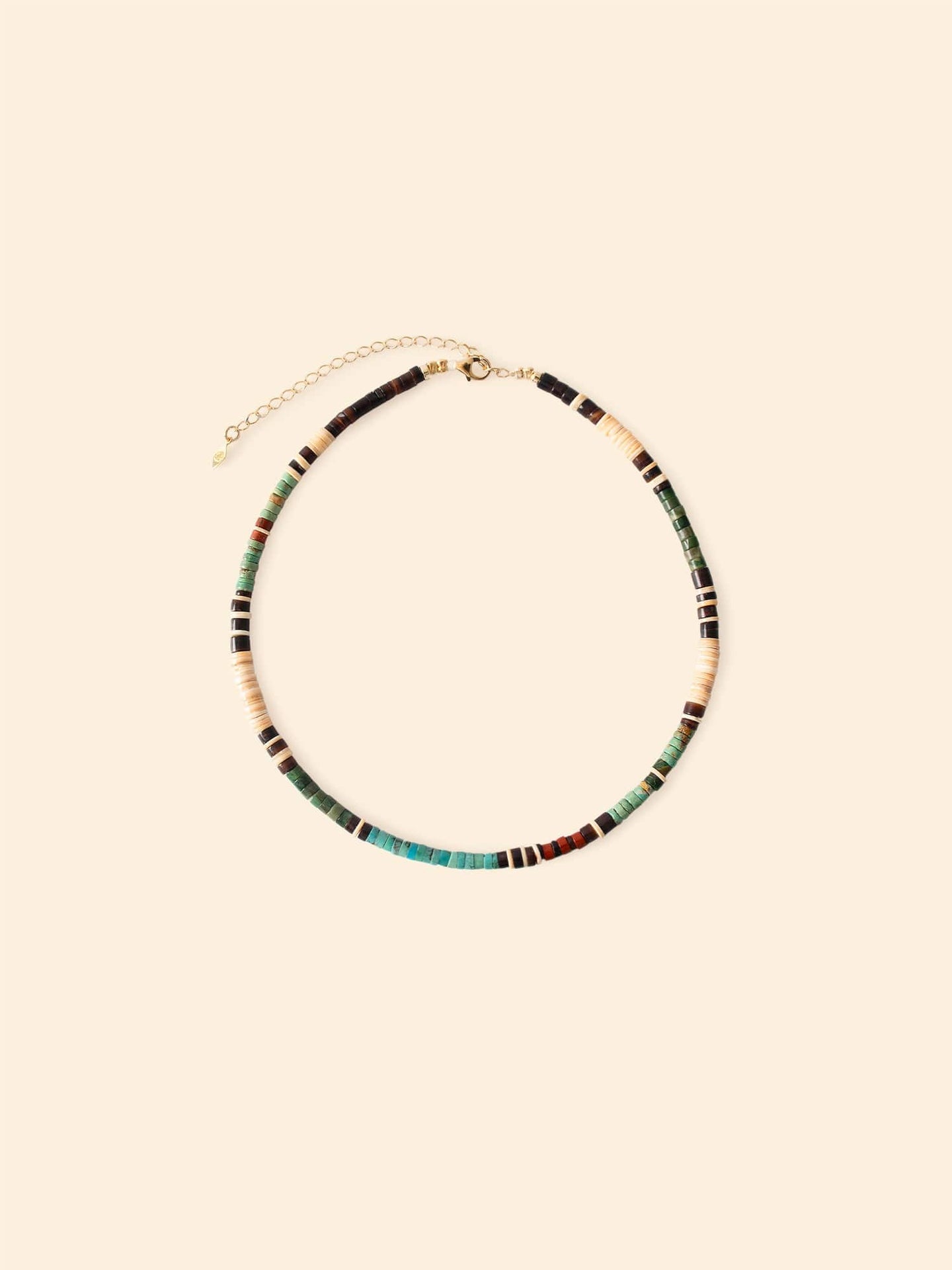 Gachon Pothier Necklace One Size / Assorted Gachon Pothier Diego Necklace V16 GP0DGO006-OS-JADE Gachon Pothier Diego Necklace V16