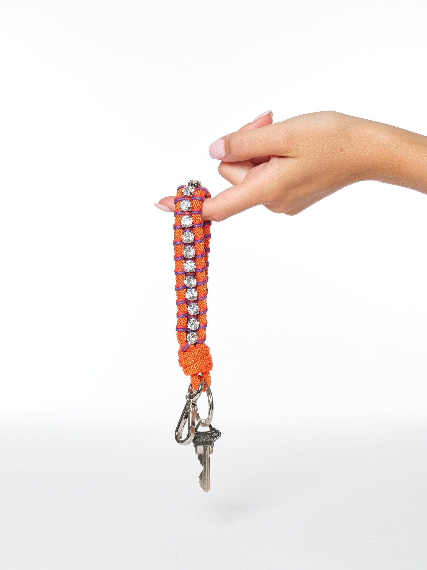 MY BOB Accessory One Size / Orange MY BOB Orange Rhinestone Key Ring B0MCM001-OS-ORG