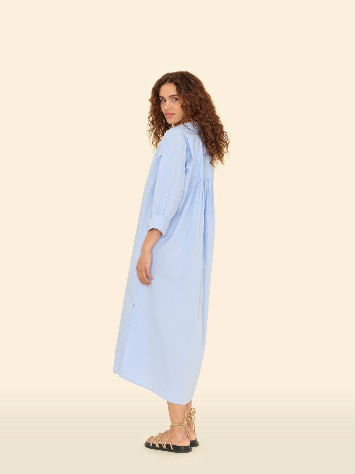 X2501 Dress Blue Spring Marfa Dress Blue Spring Marfa Dress