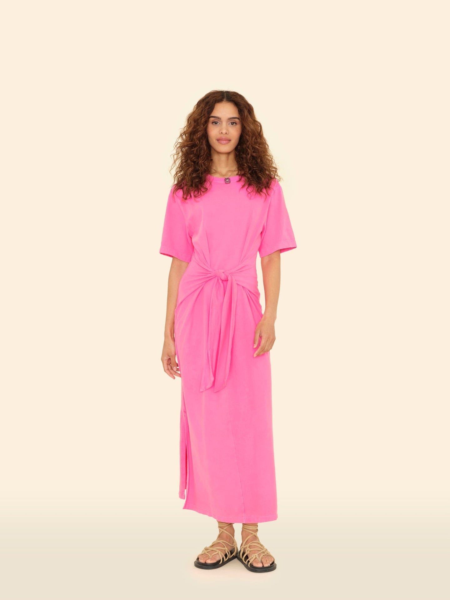 X2501 Dress Neon Pink Tianna Dress Neon Pink Tianna Dress