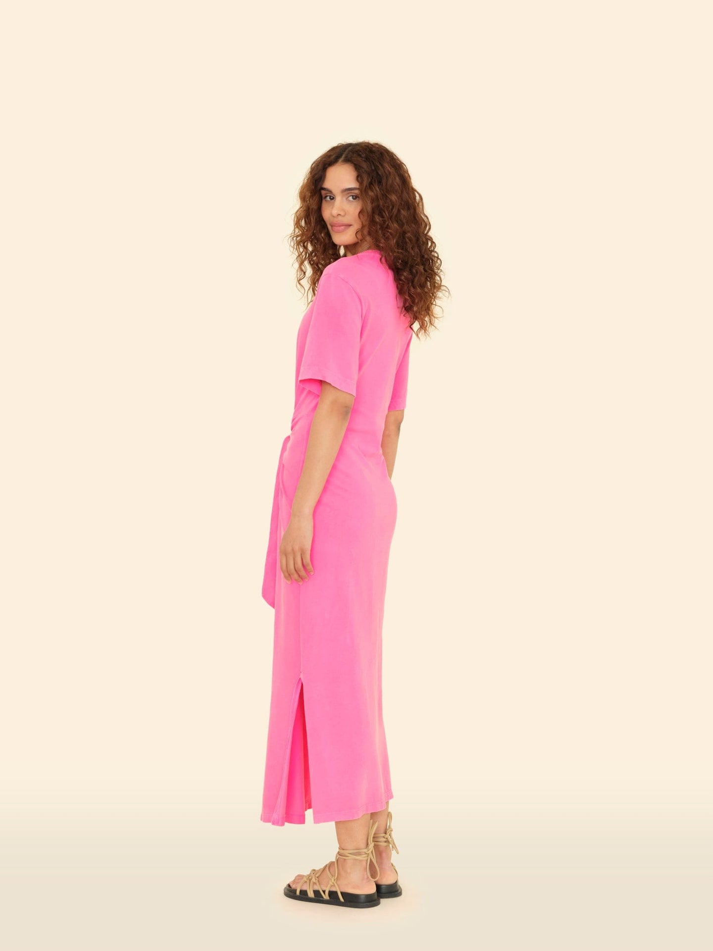 X2501 Dress Neon Pink Tianna Dress Neon Pink Tianna Dress