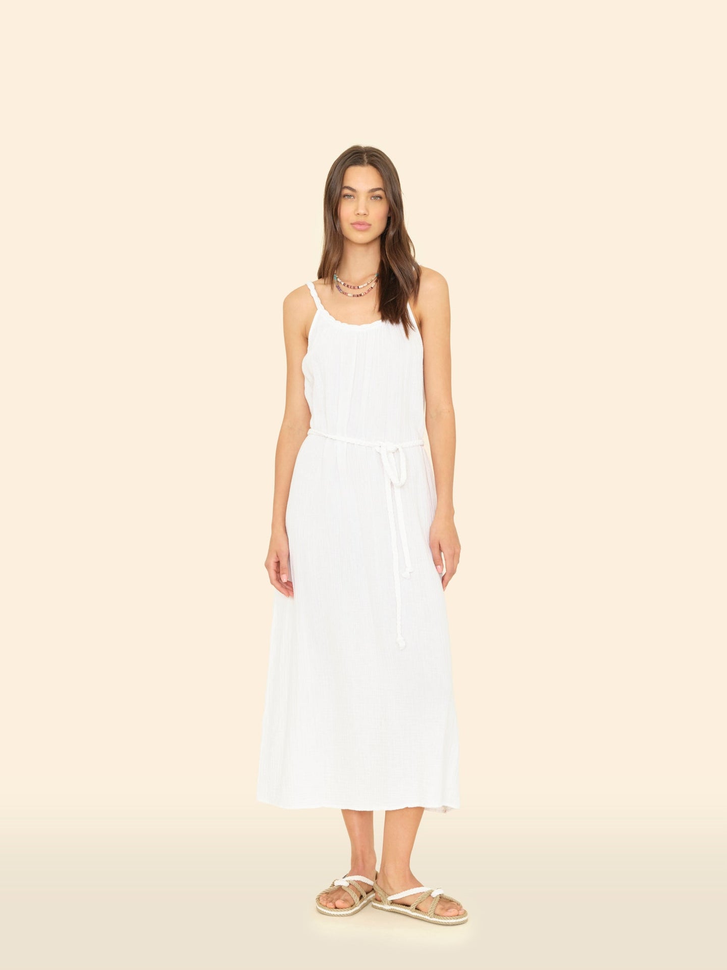 X2501 Dress White Braiden Dress White Braiden Dress