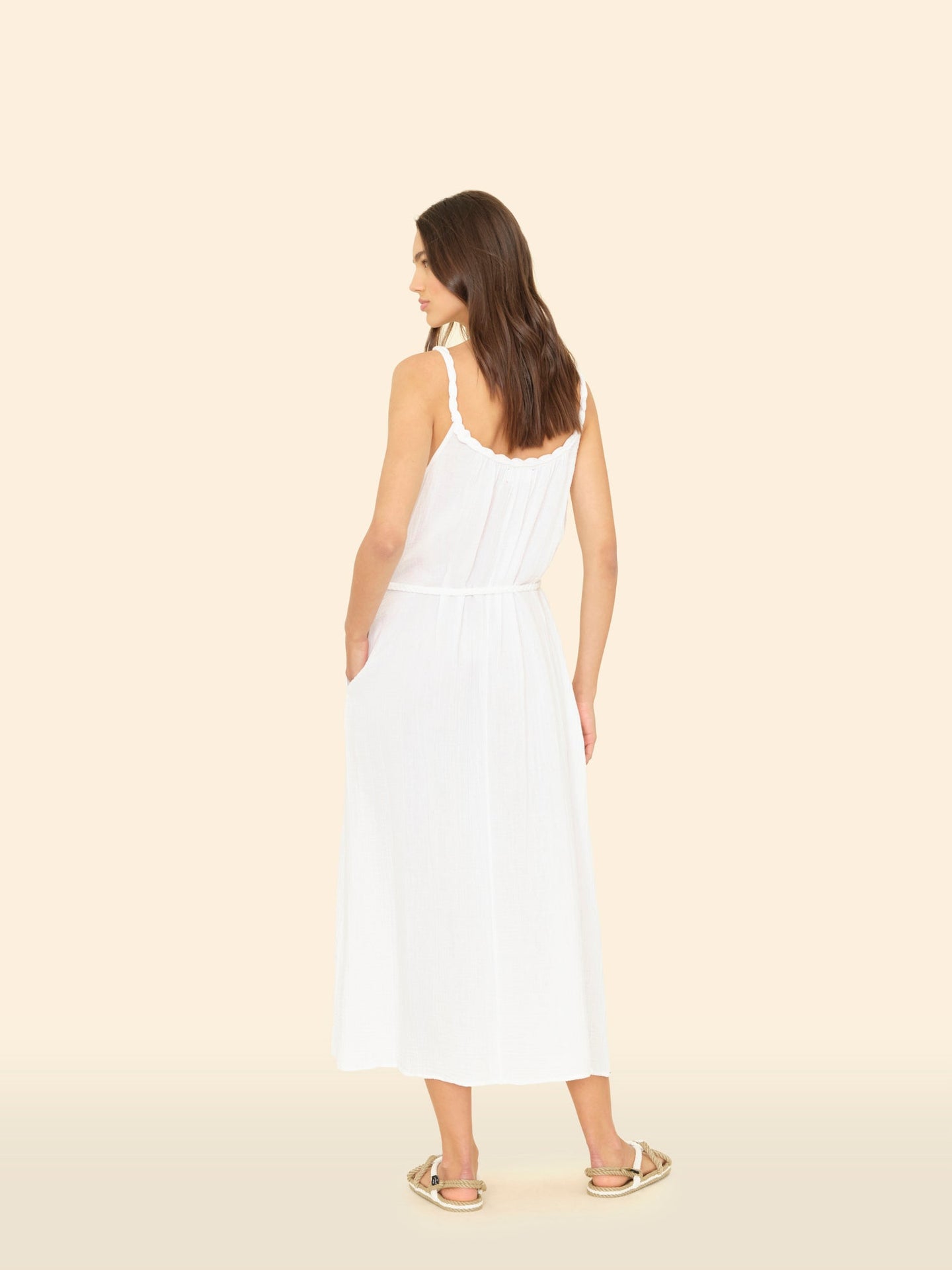 X2501 Dress White Braiden Dress White Braiden Dress