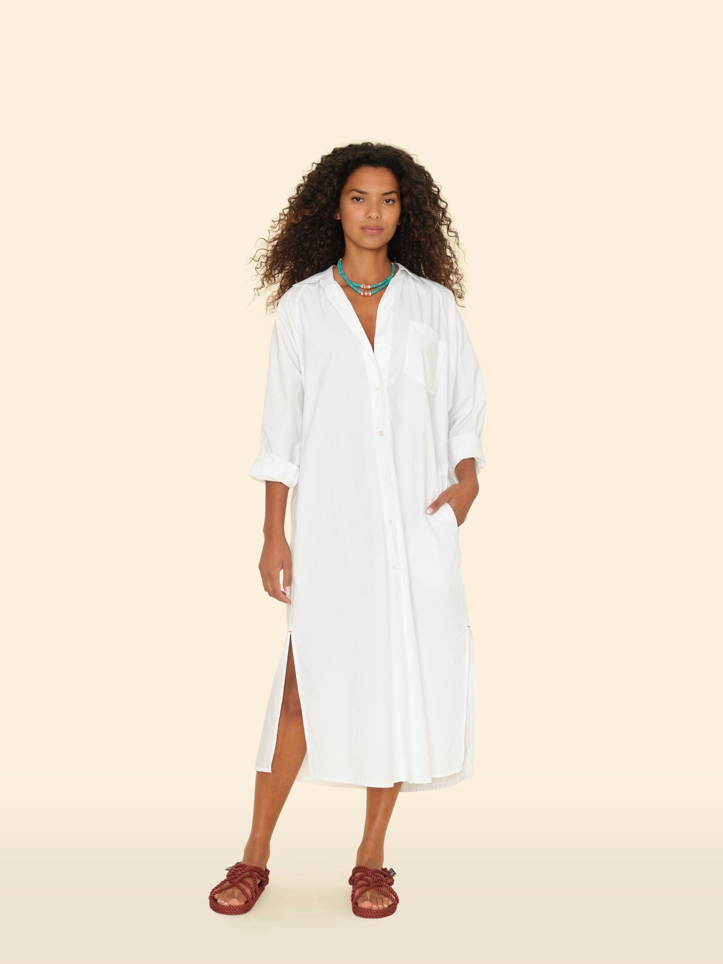 X2501 Dress White Marfa Dress White Marfa Dress