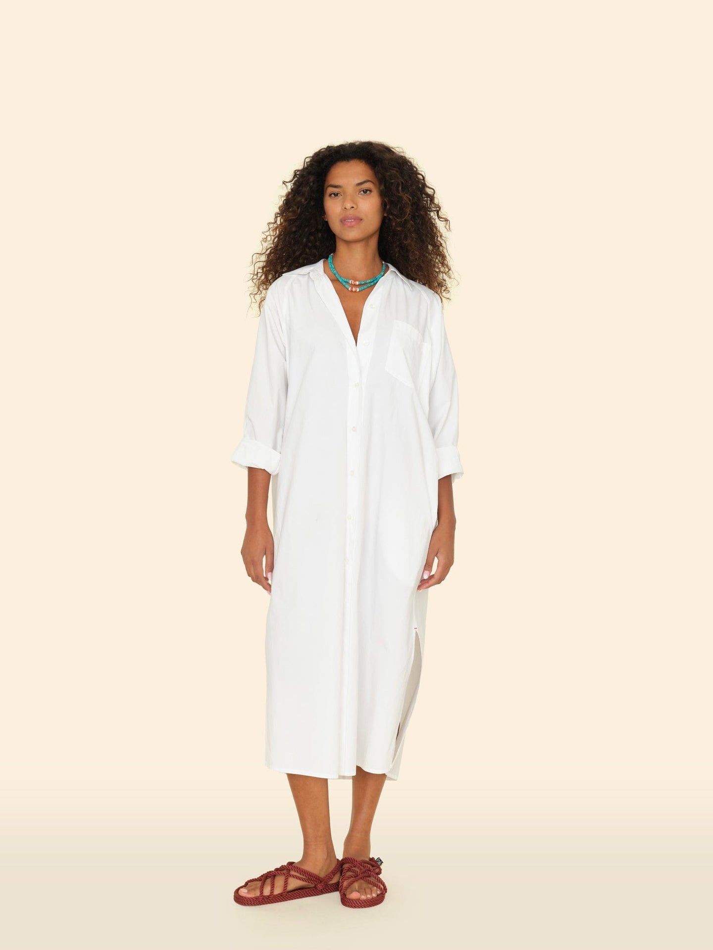 X2501 Dress White Marfa Dress White Marfa Dress