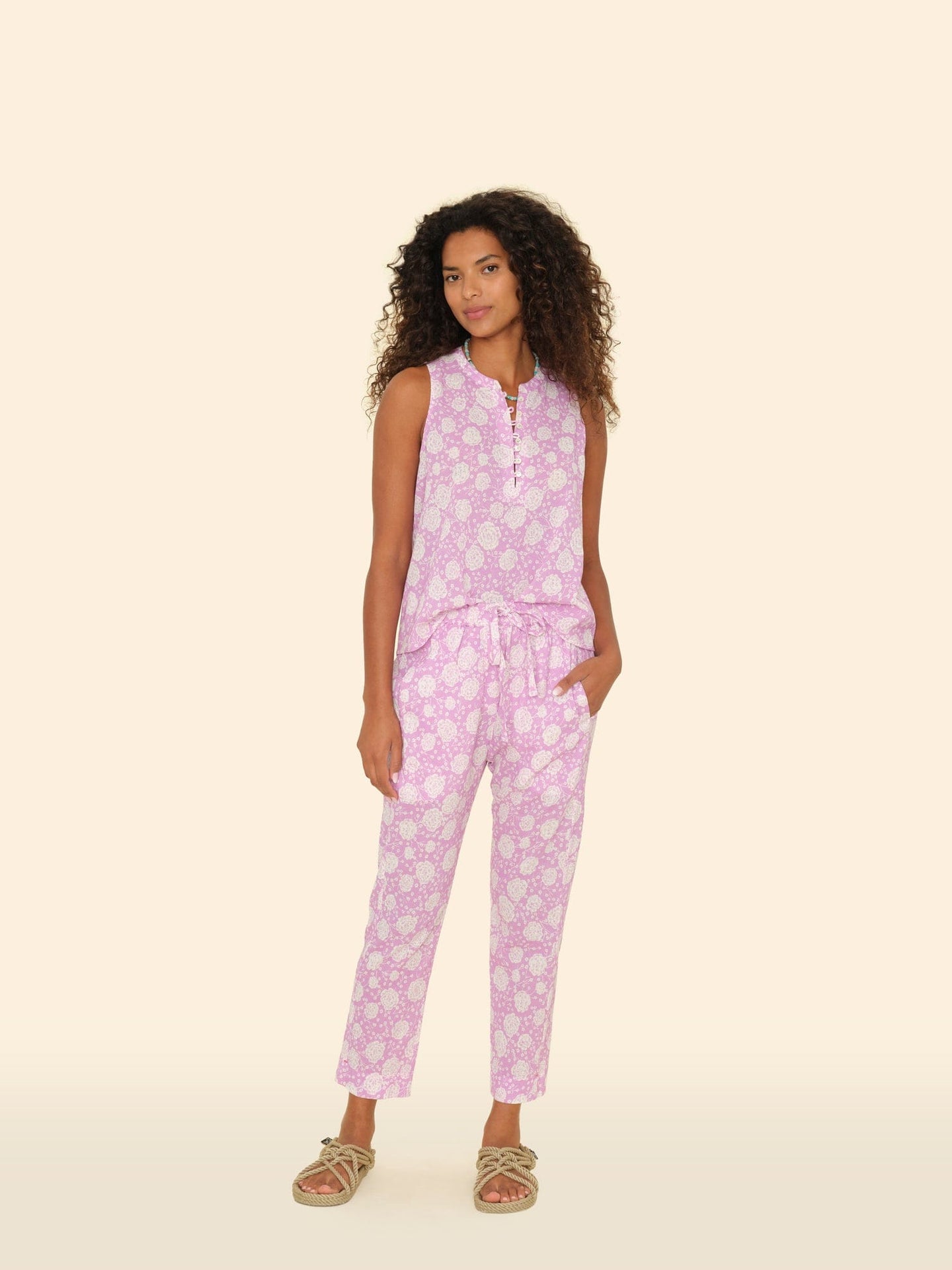 X2501 Pant Orchid Pink Draper Pant Orchid Pink Draper Pant