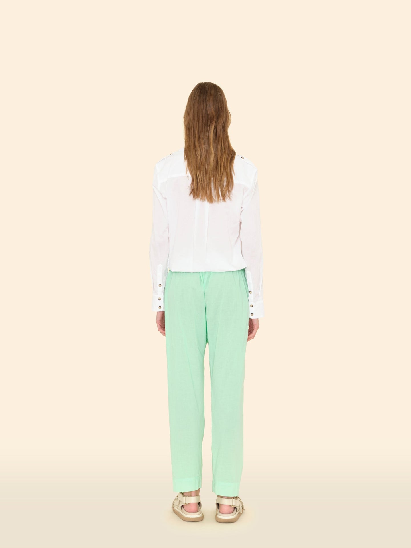 X2501 Pant Pistachio Draper Pant Pistachio Draper Pant