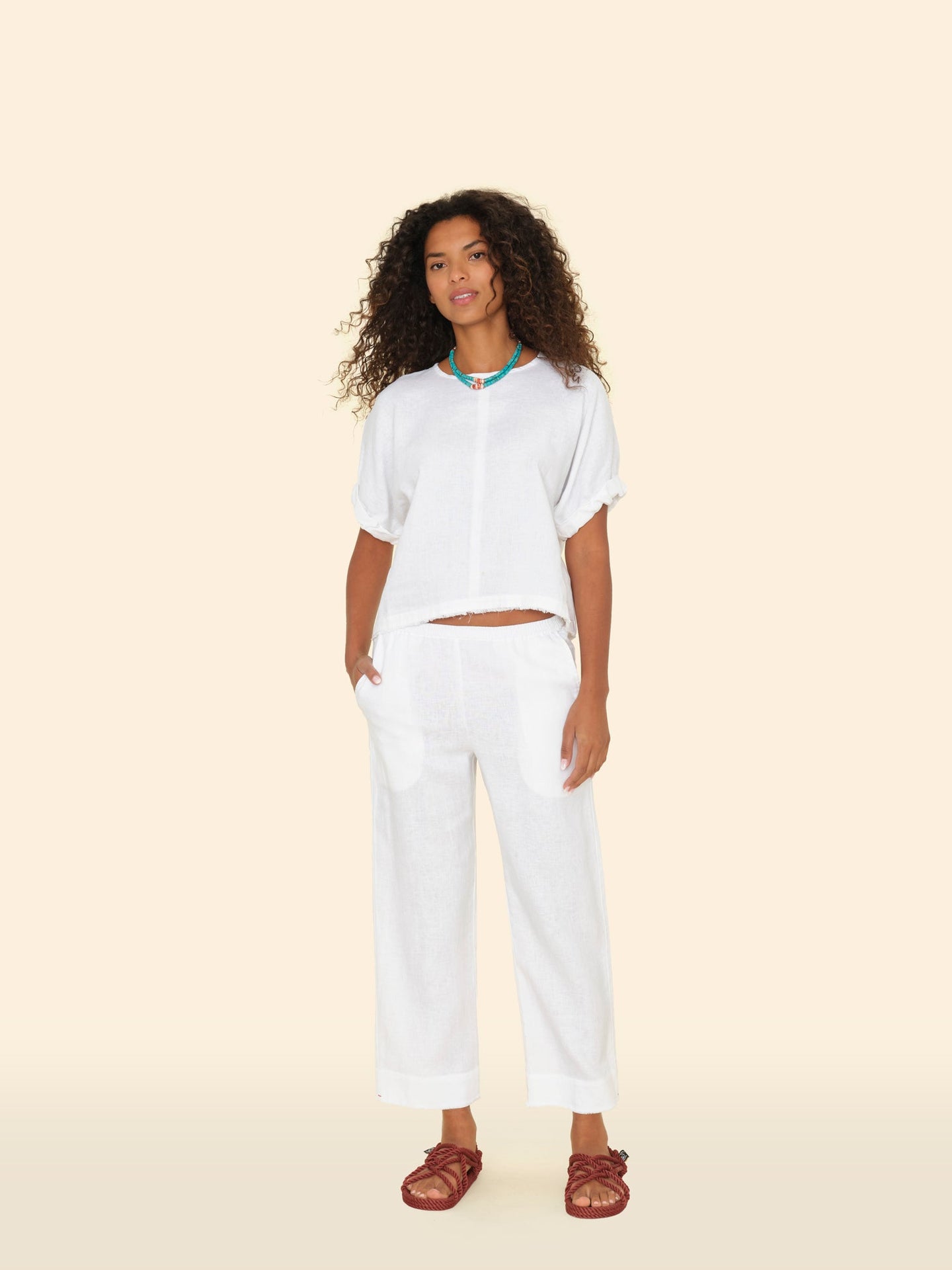 X2501 Pant White Lorenzo Pant White Lorenzo Pant