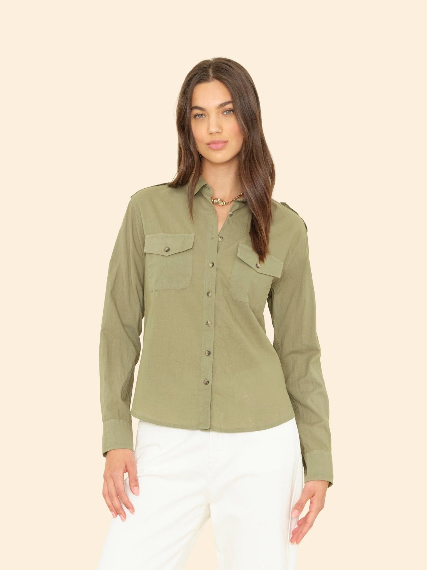 X2501 Shirt Dark Seagrass Phoebe Shirt Dark Seagrass Phoebe Shirt