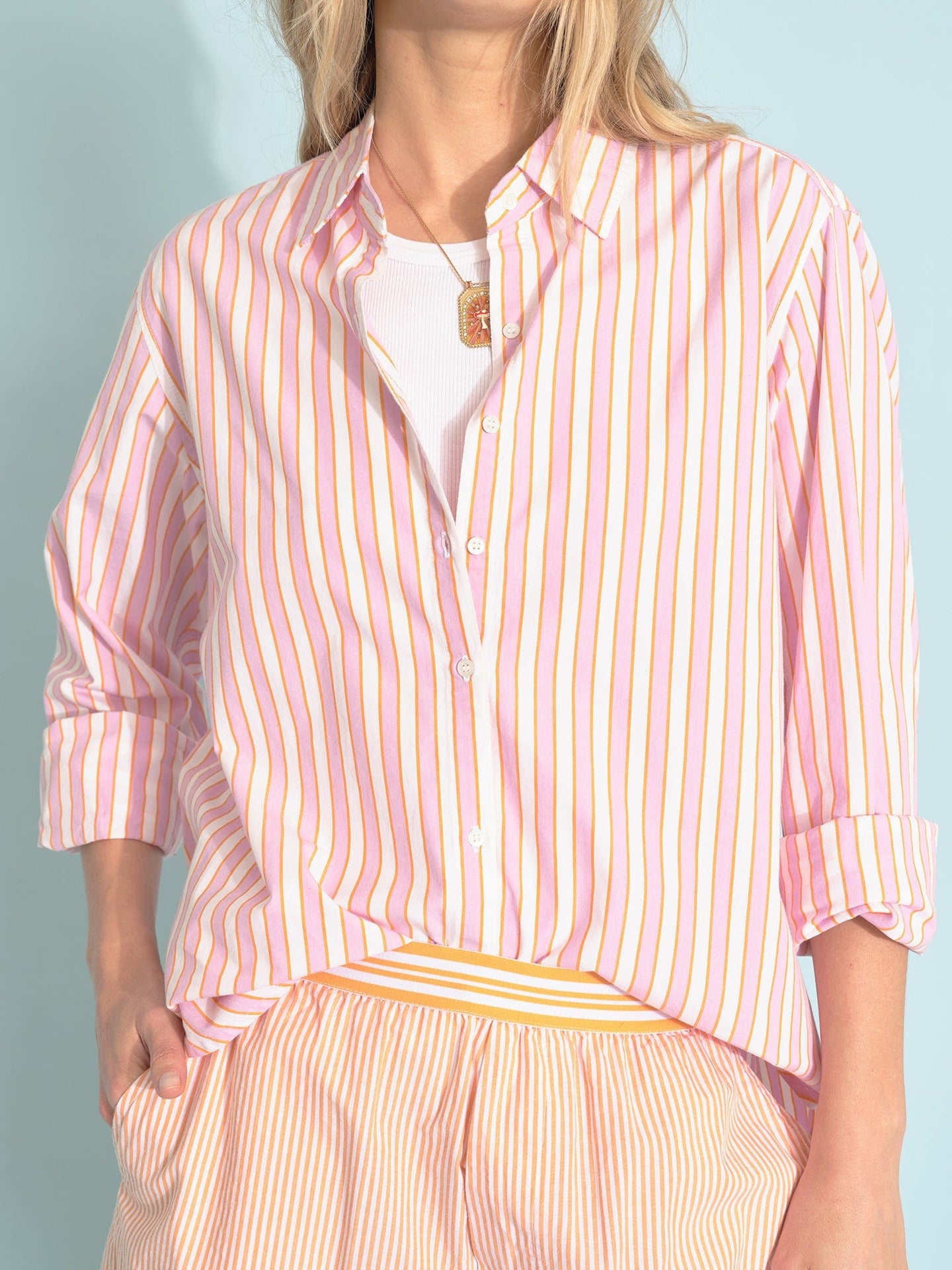 X2501 Shirt Pink Sorbet Beau Shirt Pink Sorbet Beau Shirt