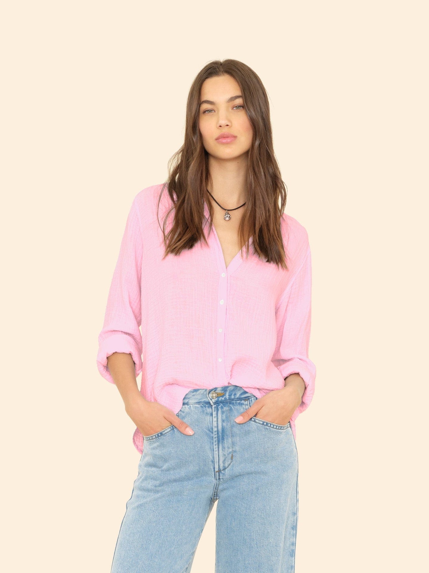 X2501 Shirt Rose Mallow Scout Shirt Rose Mallow Scout Shirt