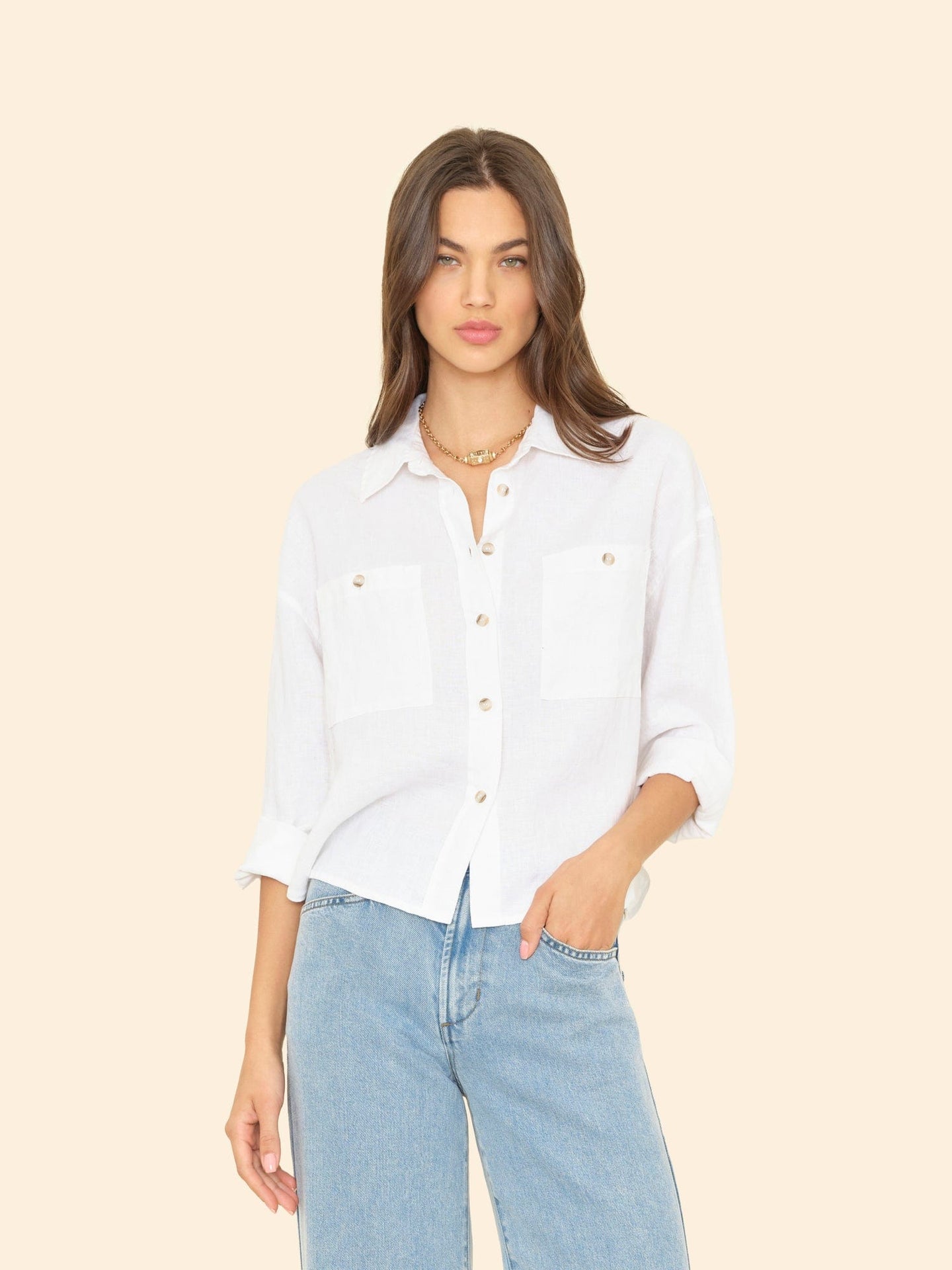 X2501 Shirt White Brittan Shirt White Brittan Shirt