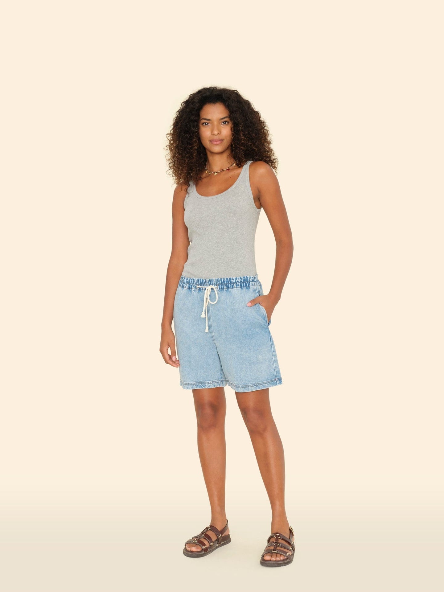 X2501 Short Atlantic Sascha Denim Short Atlantic Sascha Denim Short