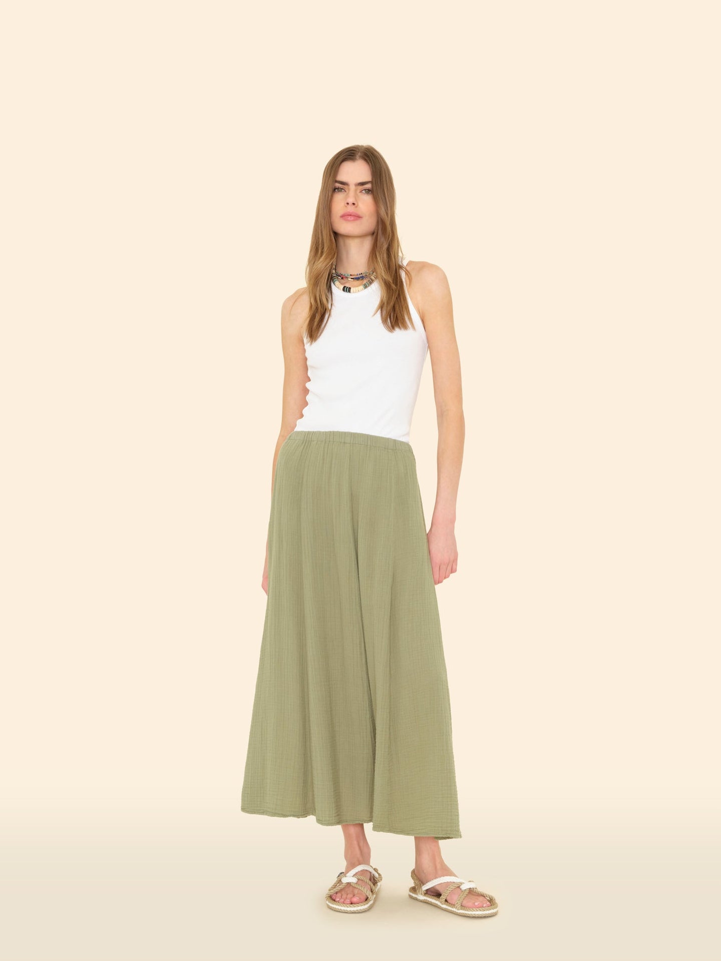 X2501 Skirt Dark Seagrass Deon Skirt Dark Seagrass Deon Skirt