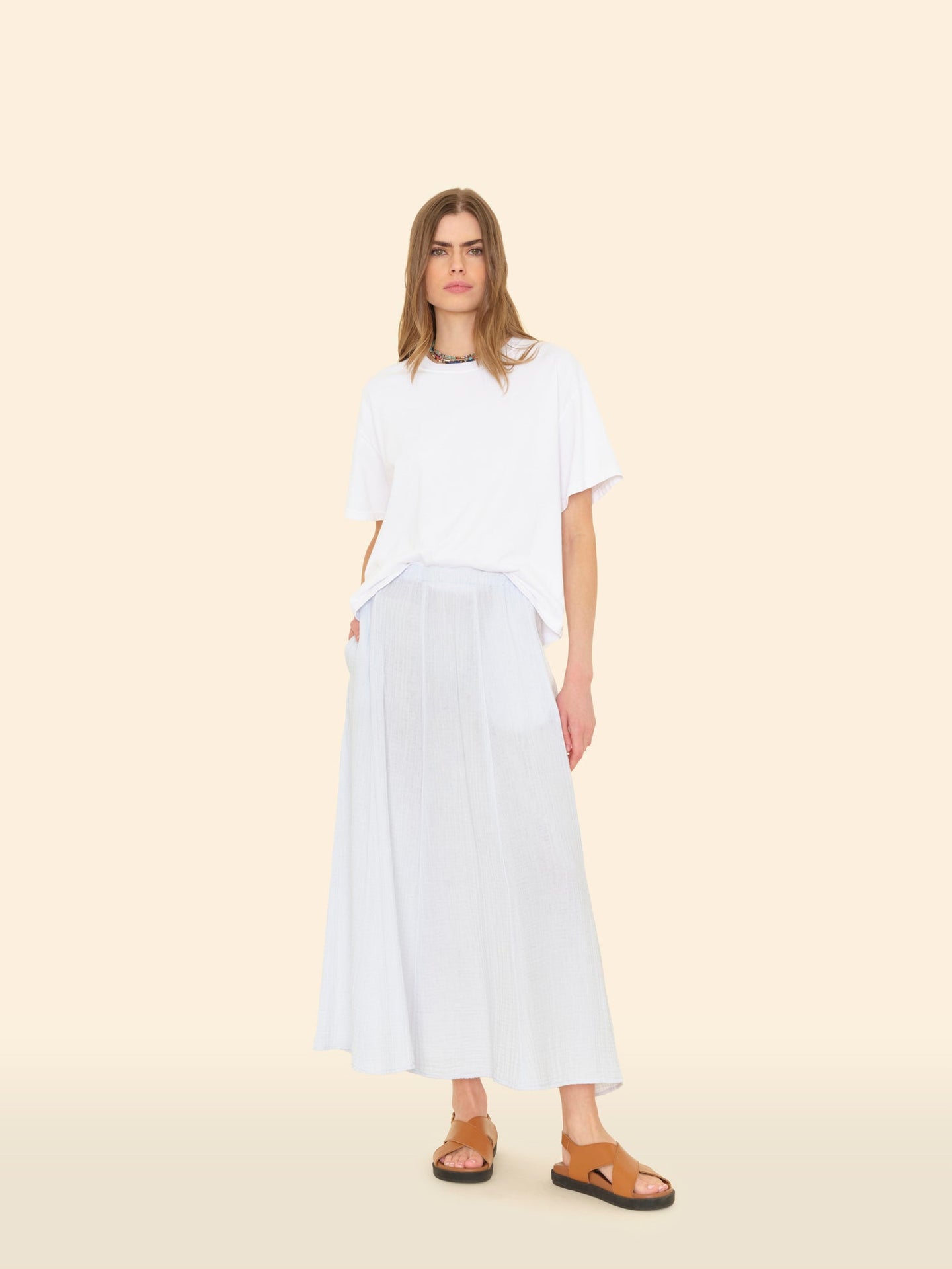 X2501 Skirt Pale Sky Deon Skirt Pale Sky Deon Skirt