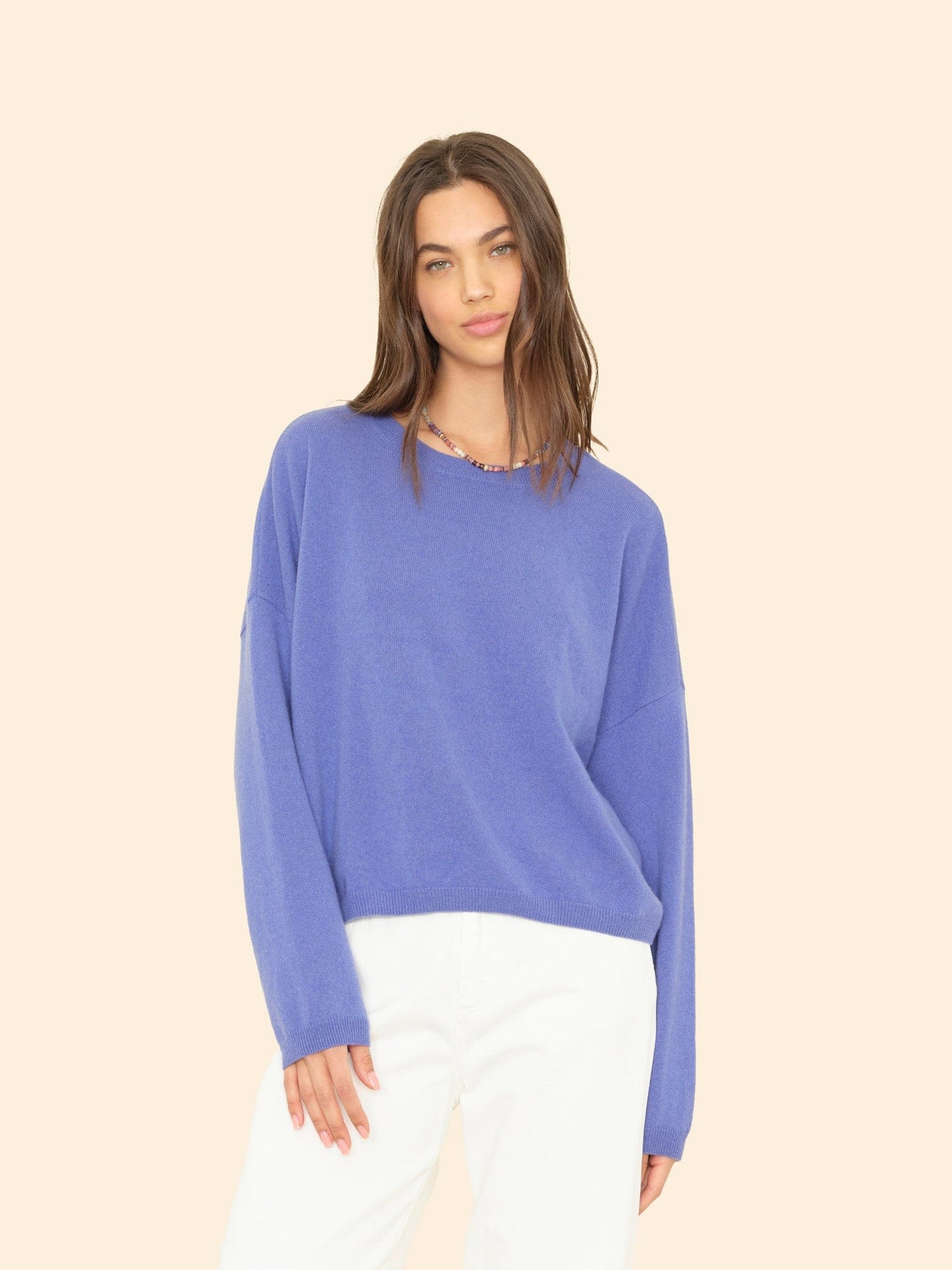 X2501 Sweater Blue Fin Lela Sweater Blue Fin Lela Sweater