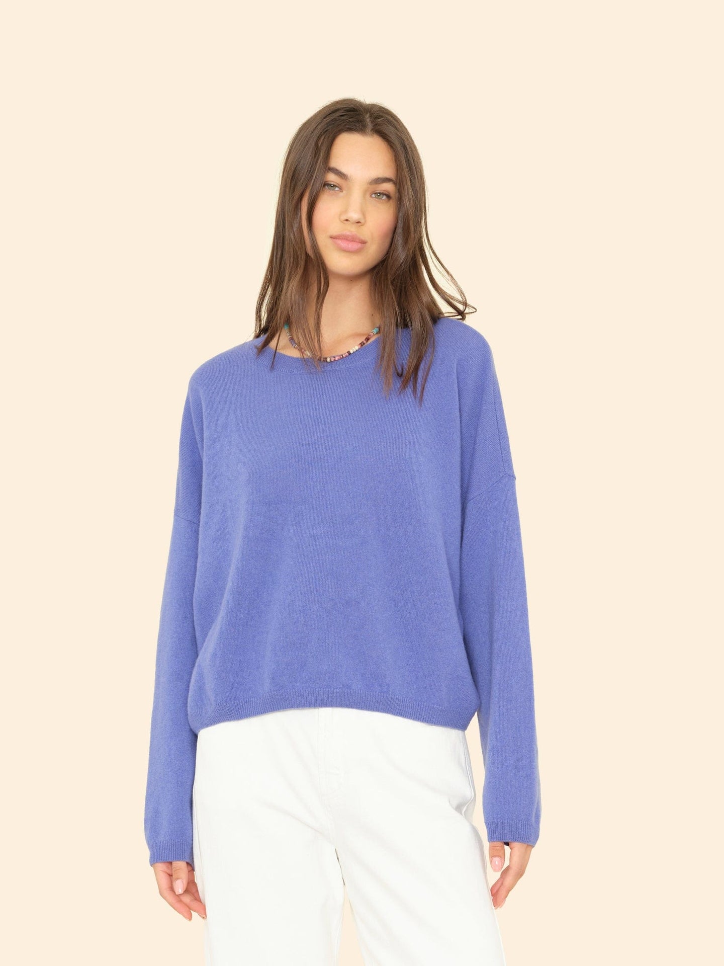 X2501 Sweater Blue Fin Lela Sweater Blue Fin Lela Sweater