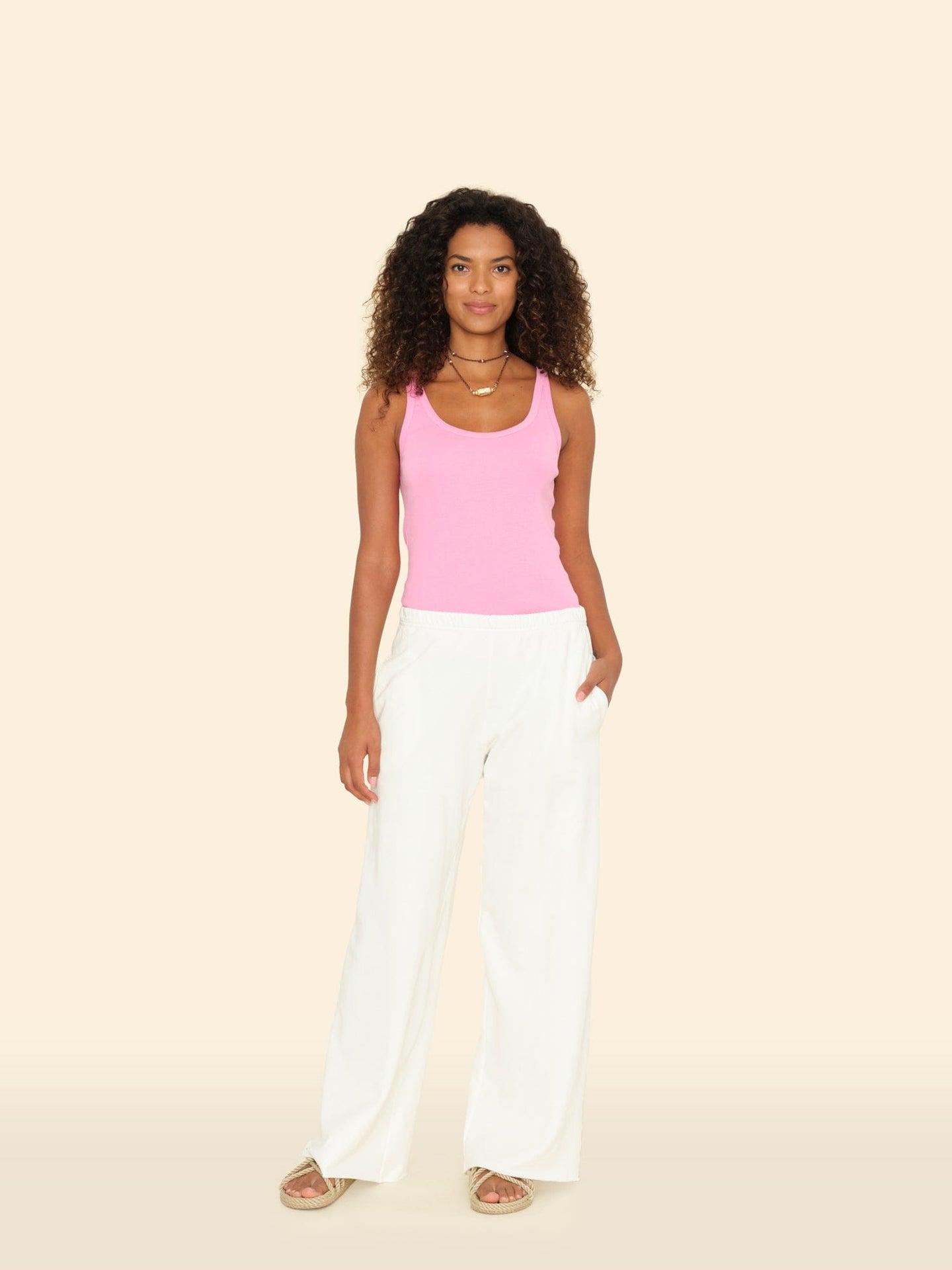 X2501 Sweatpant Alabaster Emmette Terry Sweatpant Alabaster Emmette Terry Sweatpant