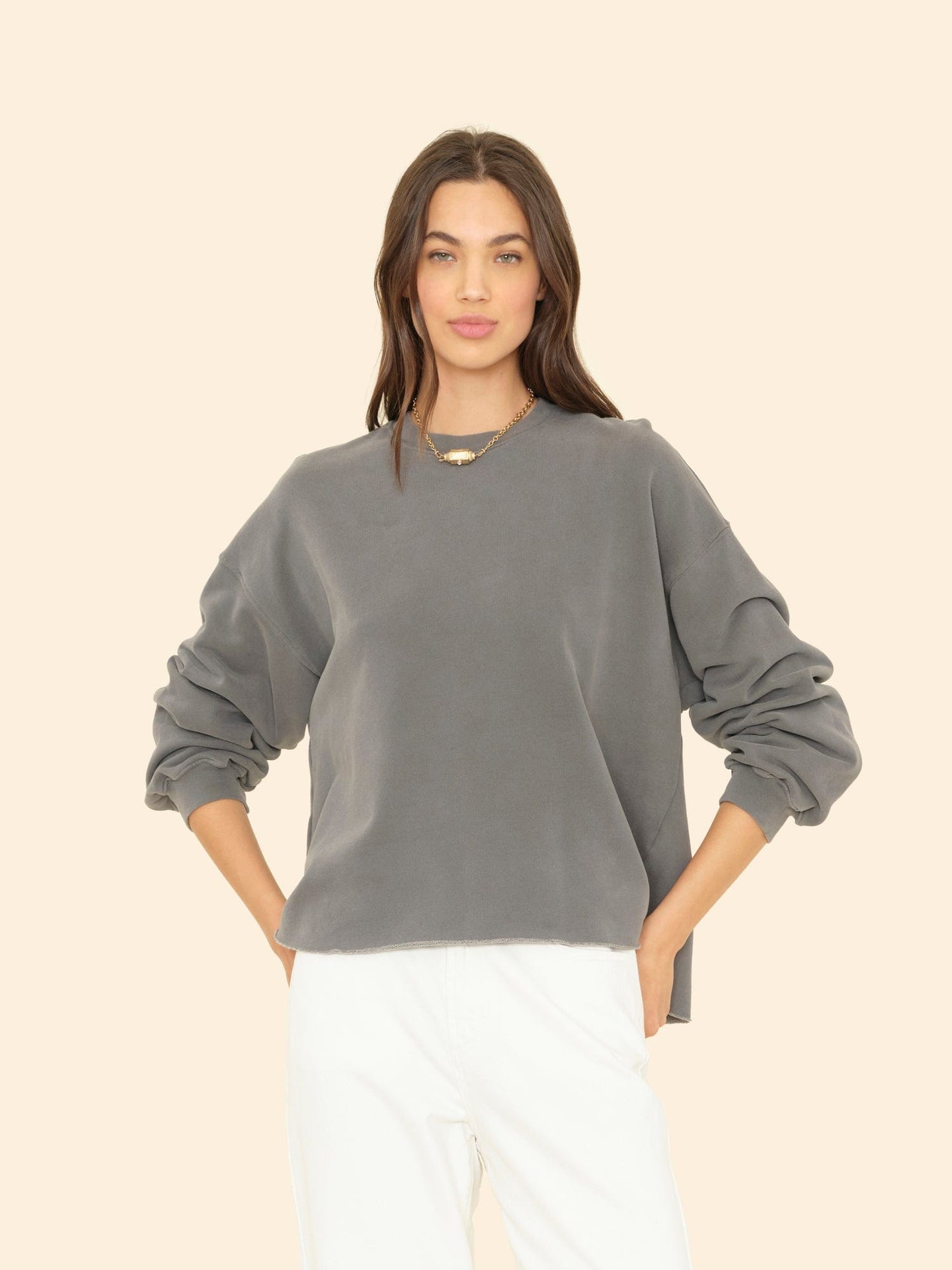 X2501 Sweatshirt Asphalt Honor Terry Sweatshirt Asphalt Honor Terry Sweatshirt