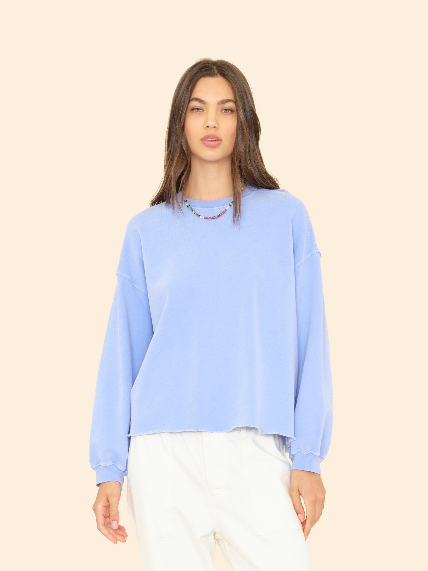 X2501 Sweatshirt Blue Agate Honor Terry Sweatshirt Blue Agate Honor Terry Sweatshirt