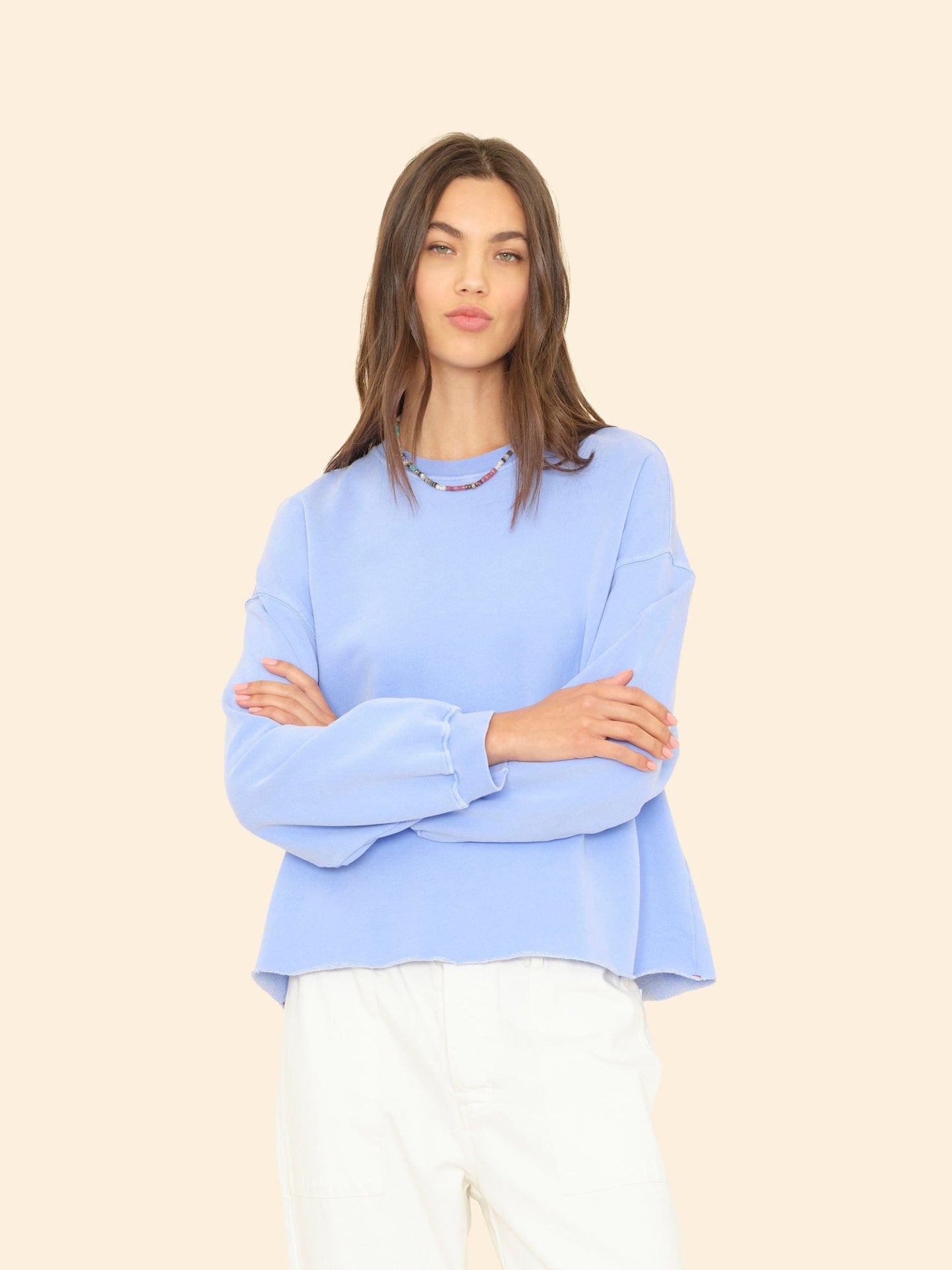 X2501 Sweatshirt Blue Agate Honor Terry Sweatshirt Blue Agate Honor Terry Sweatshirt