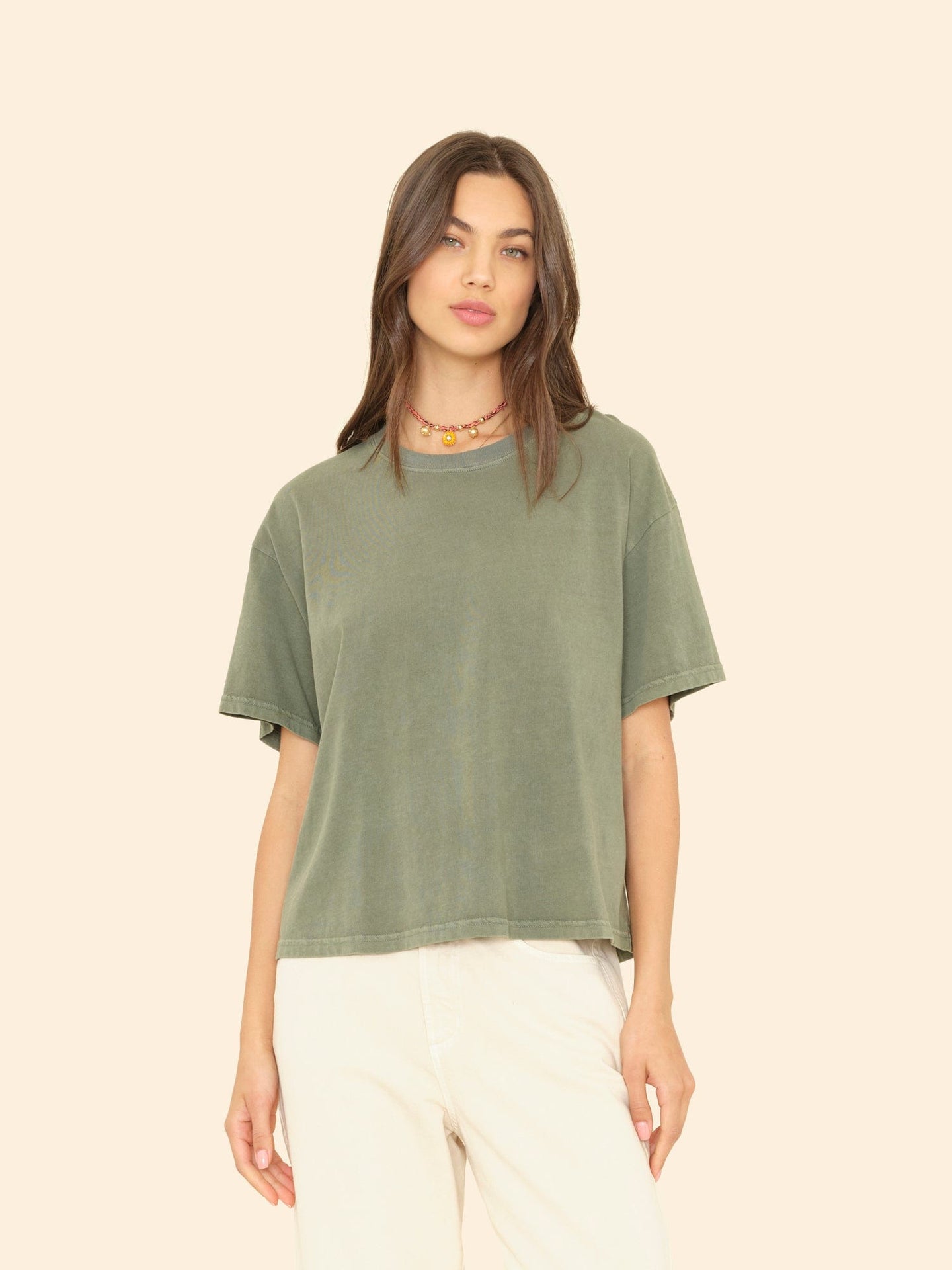 X2501 Tee Vintage Seagrass Palmer Tee Vintage Seagrass Palmer Tee