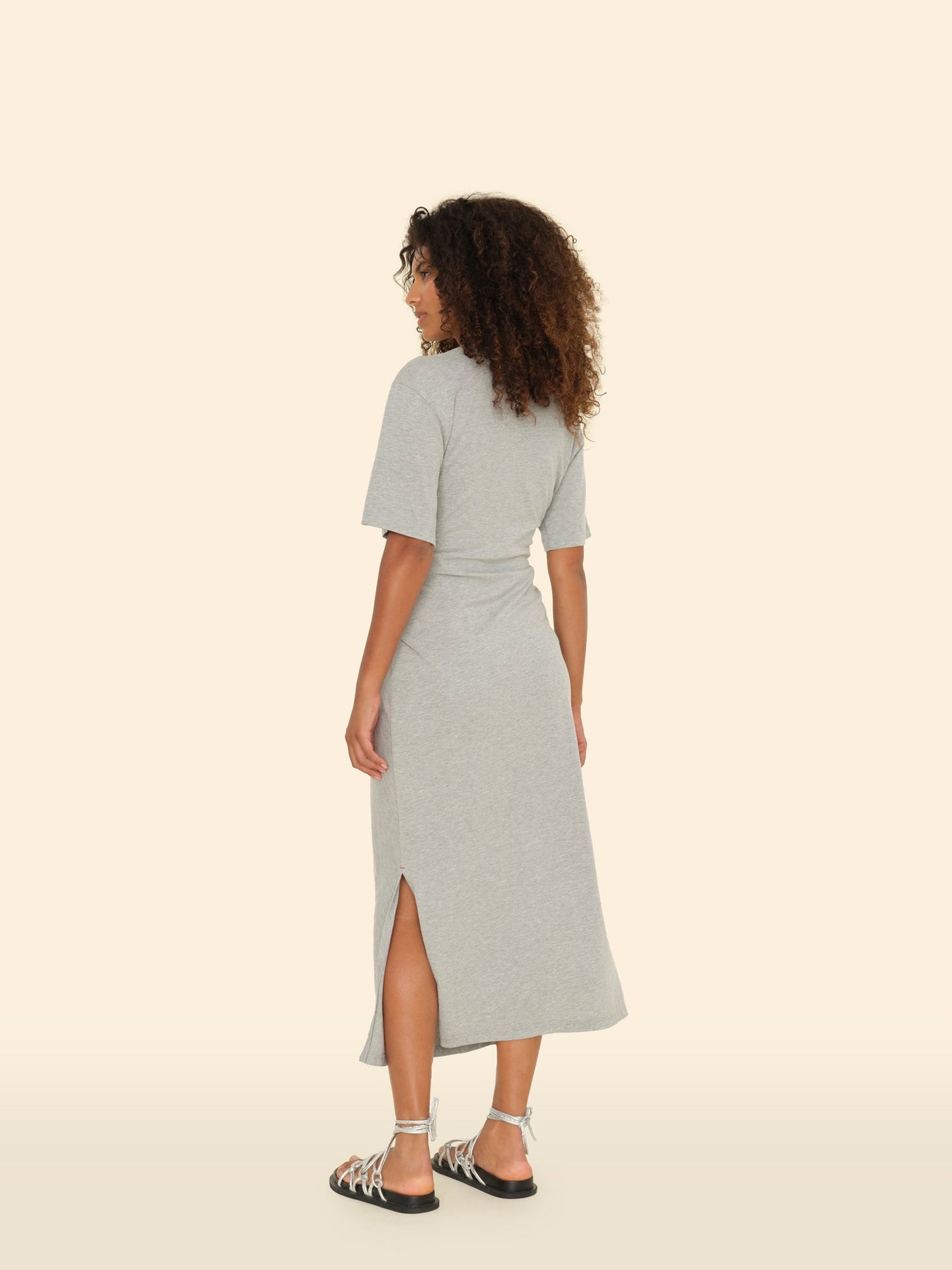 X2502 Dress Heather Grey Tianna Dress Heather Grey Tianna Dress