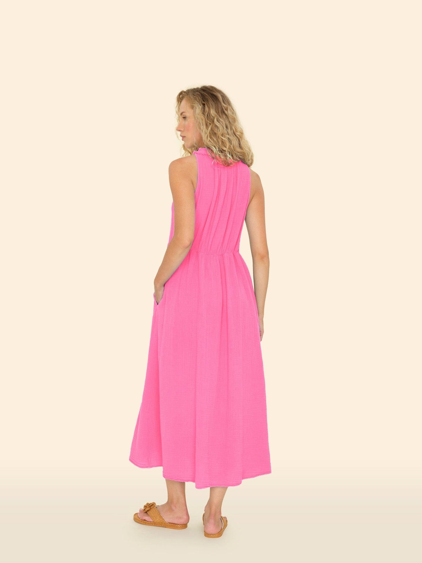 X2502 Dress Hot Pink Liza Dress Hot Pink Liza Dress