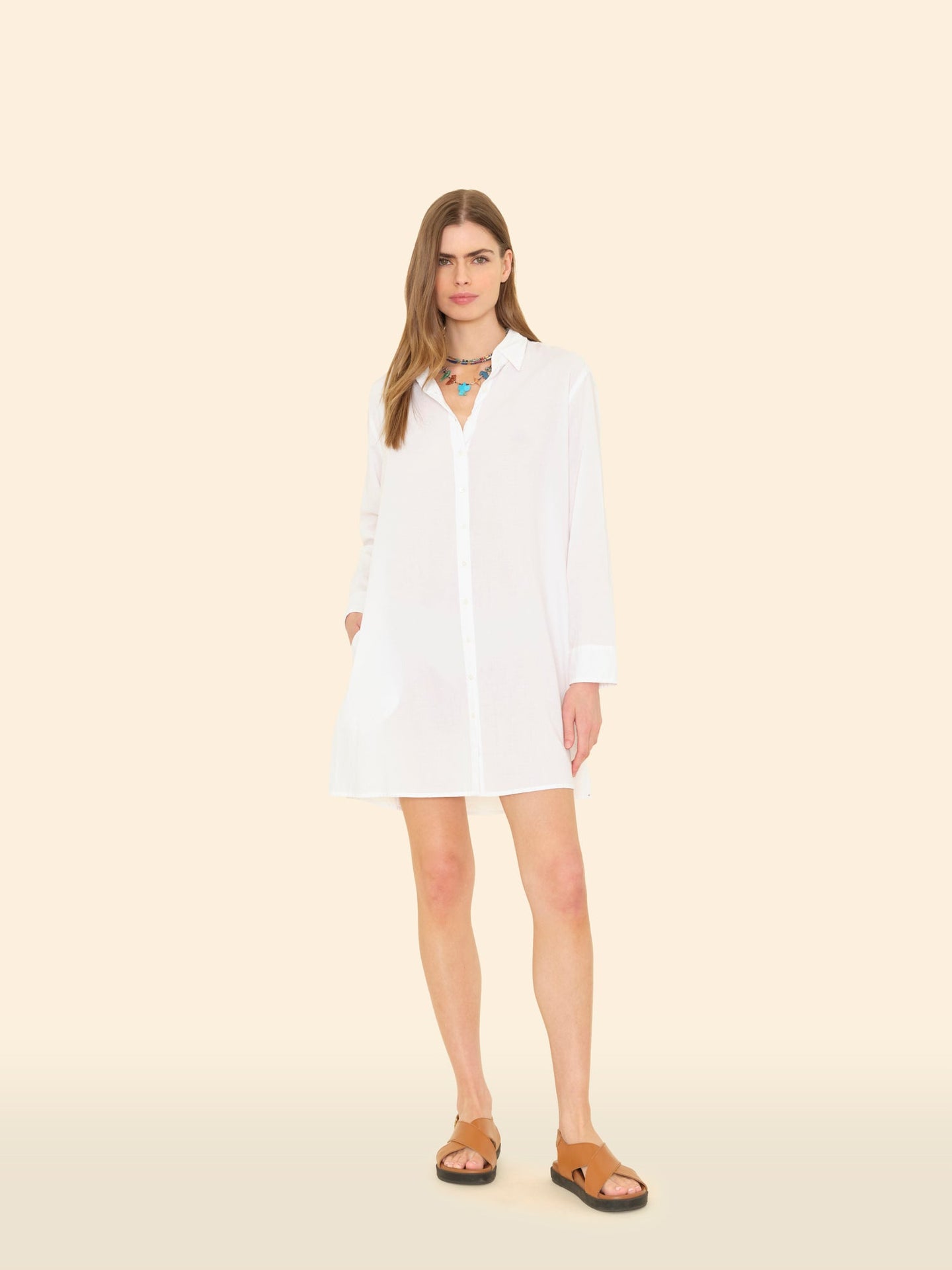 X2502 Dress White Bobby Dress White Bobby Dress