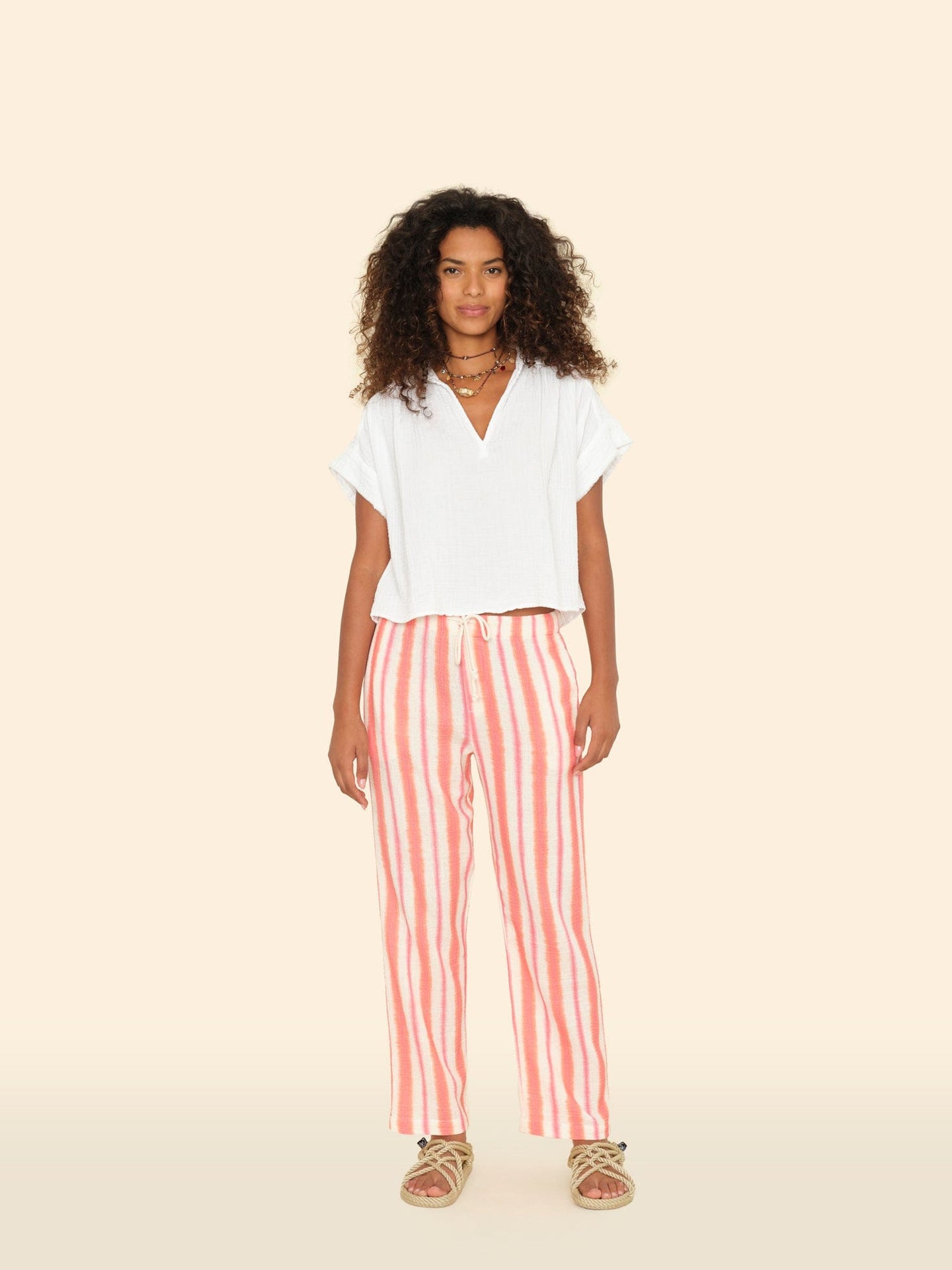 X2502 Pant Sunset Pink Blanche Pant Sunset Pink Blanche Pant