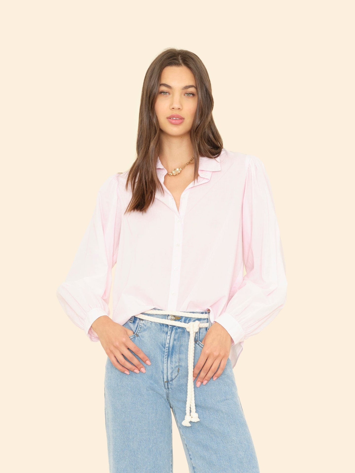 X2502 Shirt Pale Rose Belle Shirt Pale Rose Belle Shirt