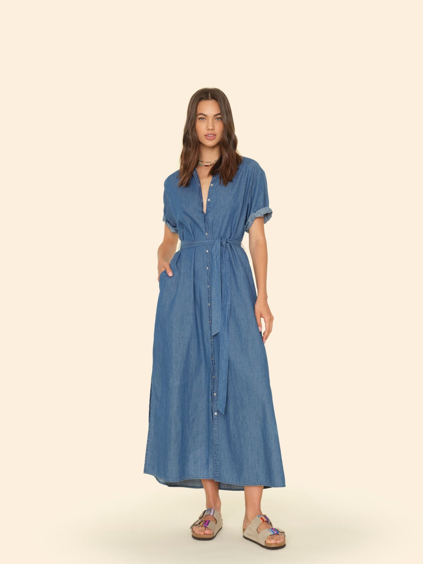 Xirena Dress Blue Rinse Linnet Dress