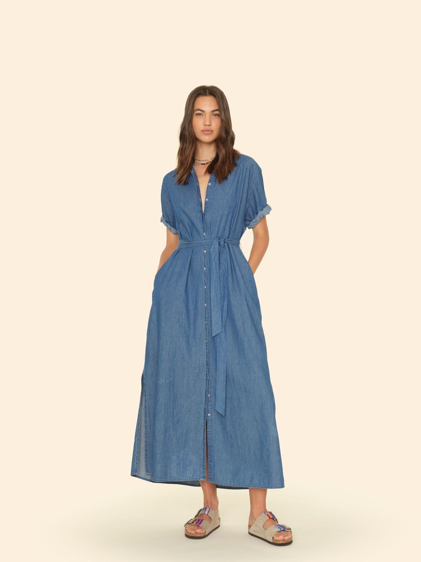 Xirena Dress Blue Rinse Linnet Dress