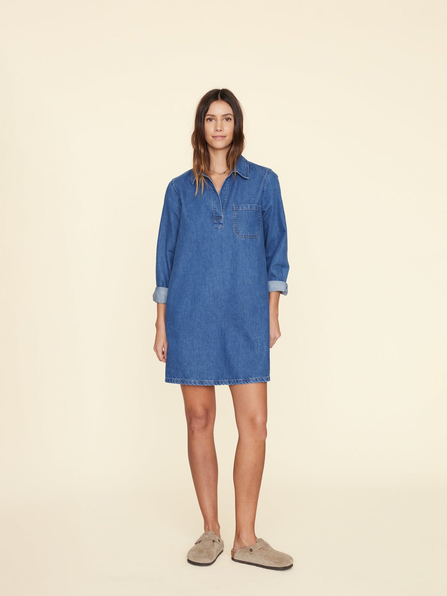 Xirena Dress Deep Indigo Max Denim Dress