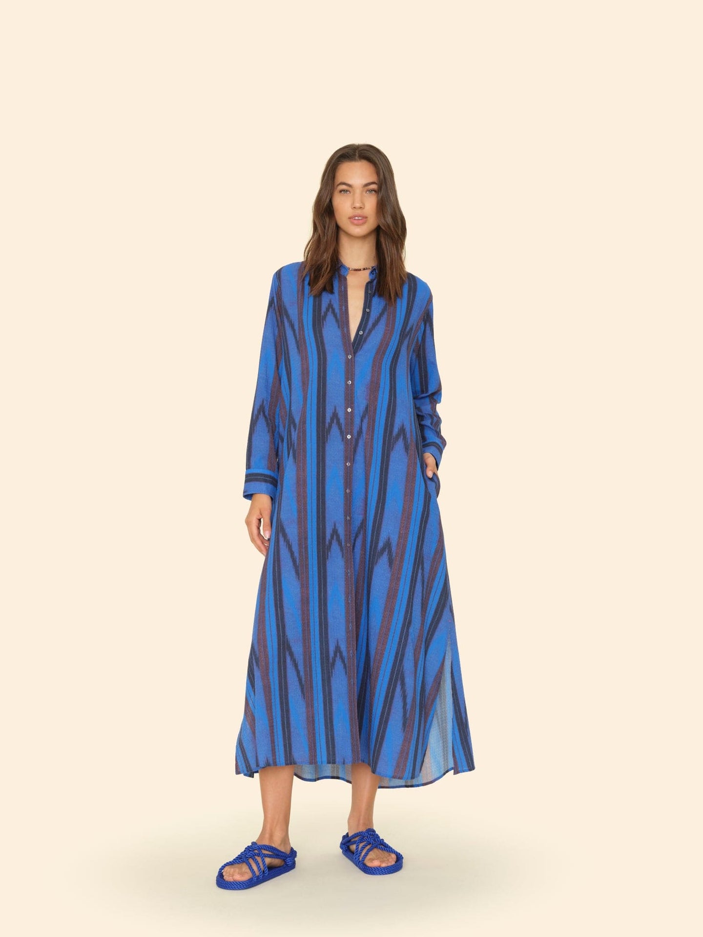 Xirena Dress Electric Blue Boden Dress