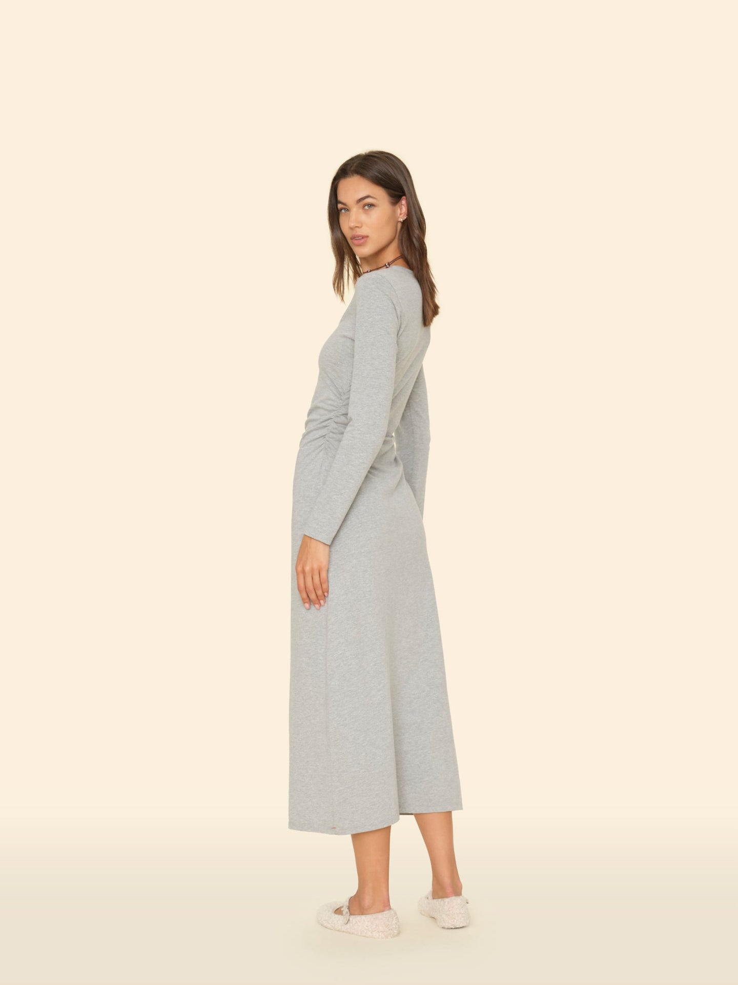 Xirena Dress Heather Grey Wiley Dress