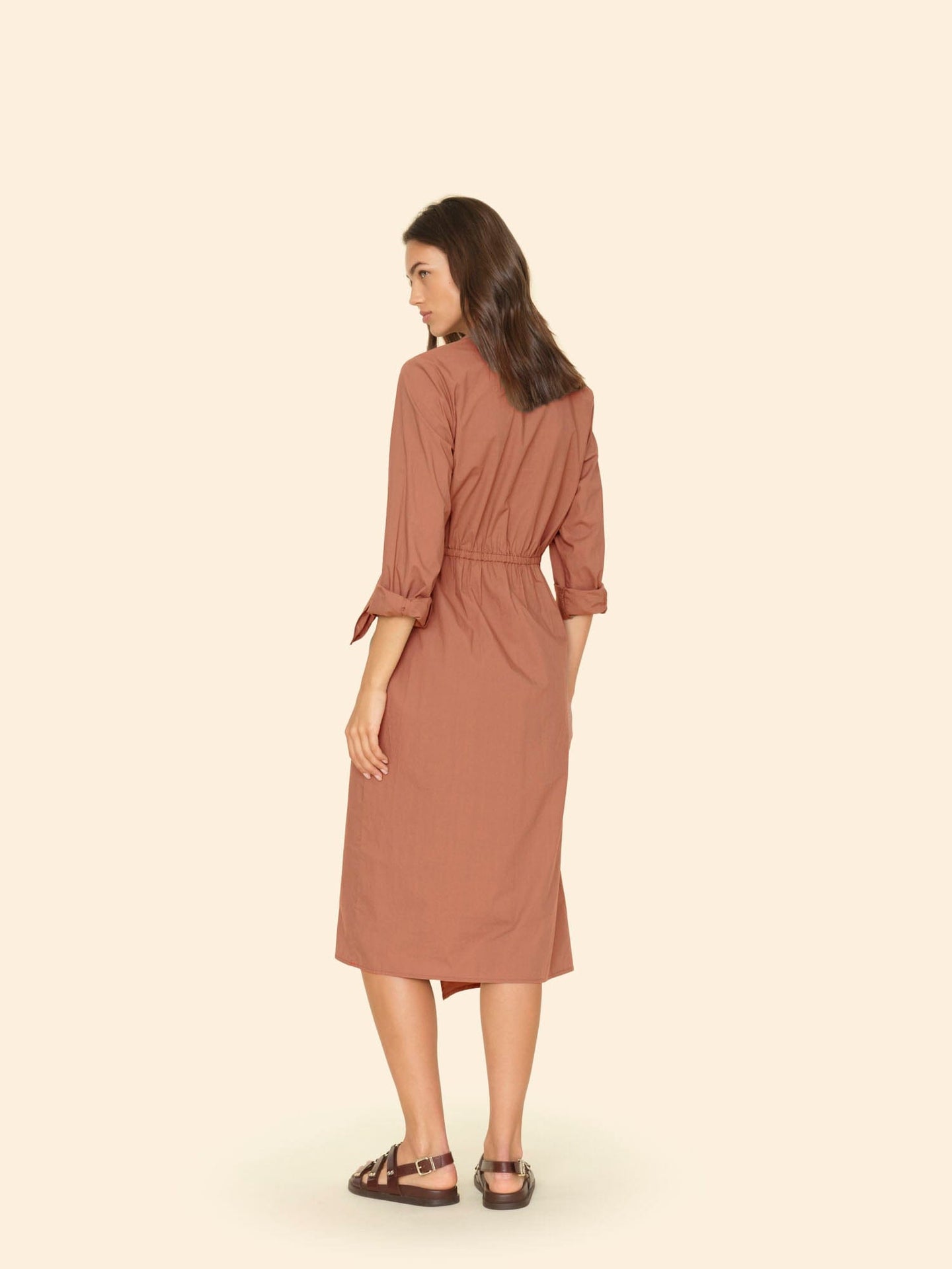 Xirena Dress Latte Brown McCallister Dress