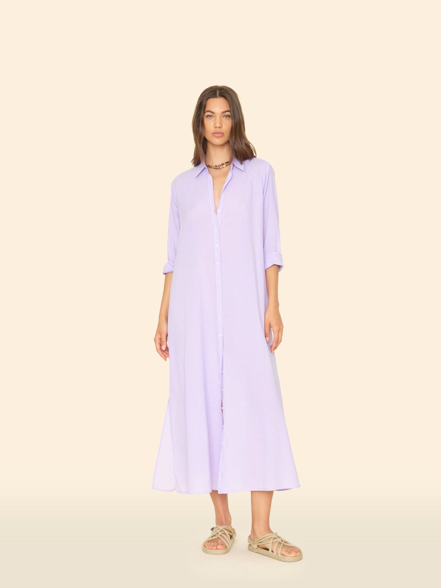 Xirena Dress Lavender Bloom Boden Dress