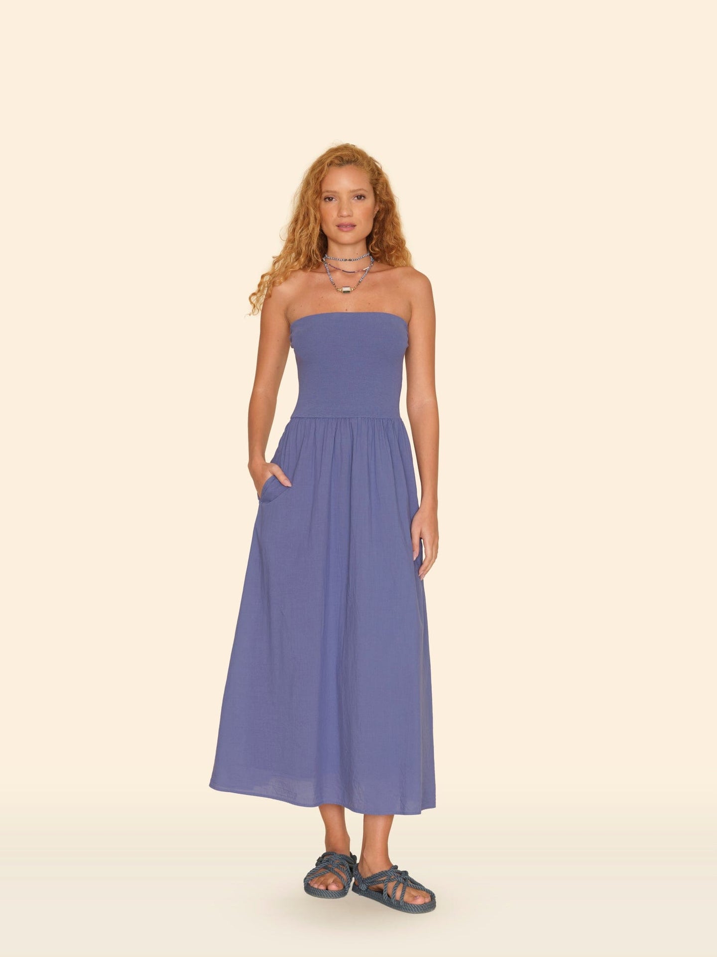 Xirena Dress Marlin Blue Finnian Dress