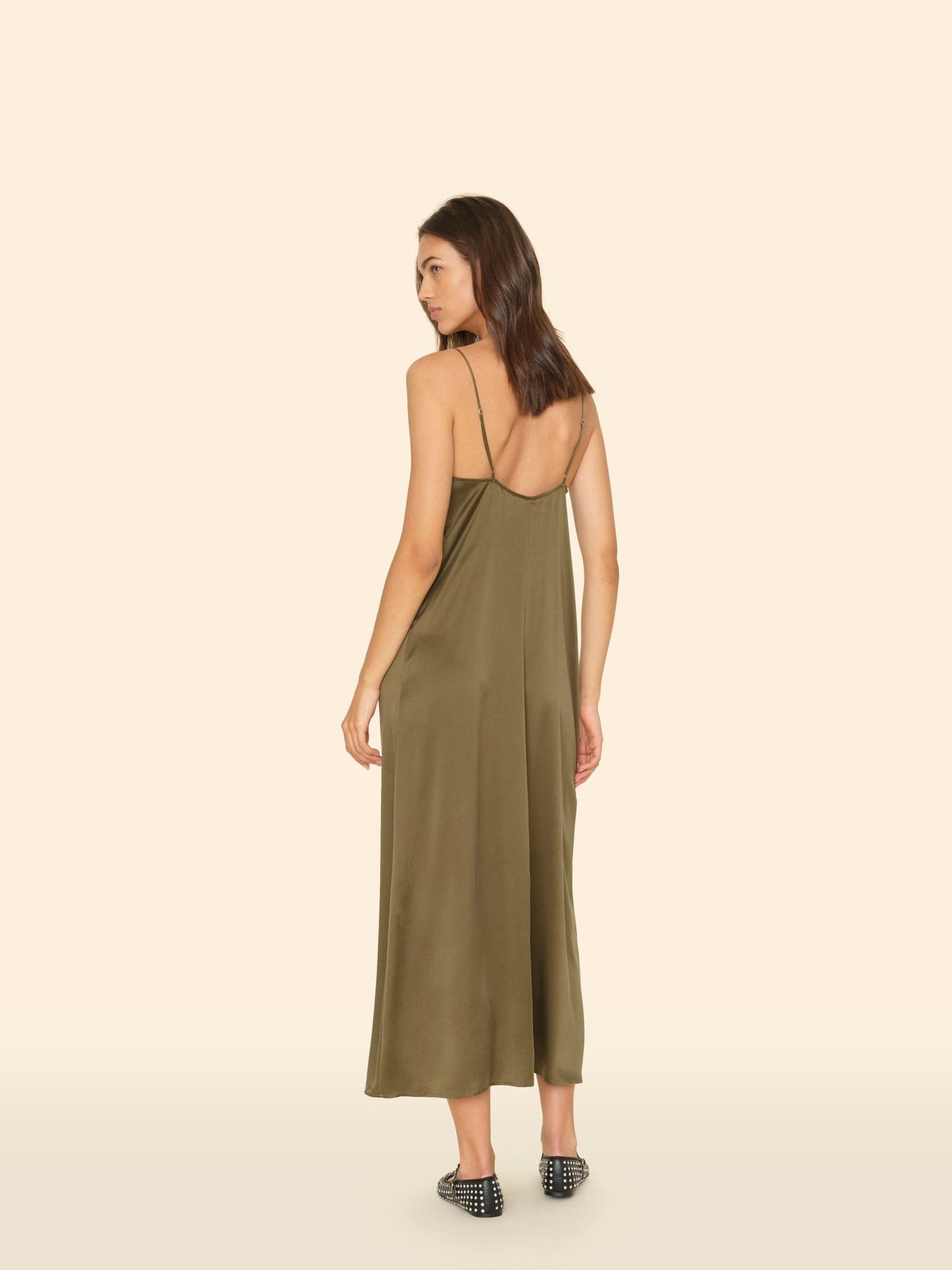 Xirena Dress Olive Gold Destin Dress