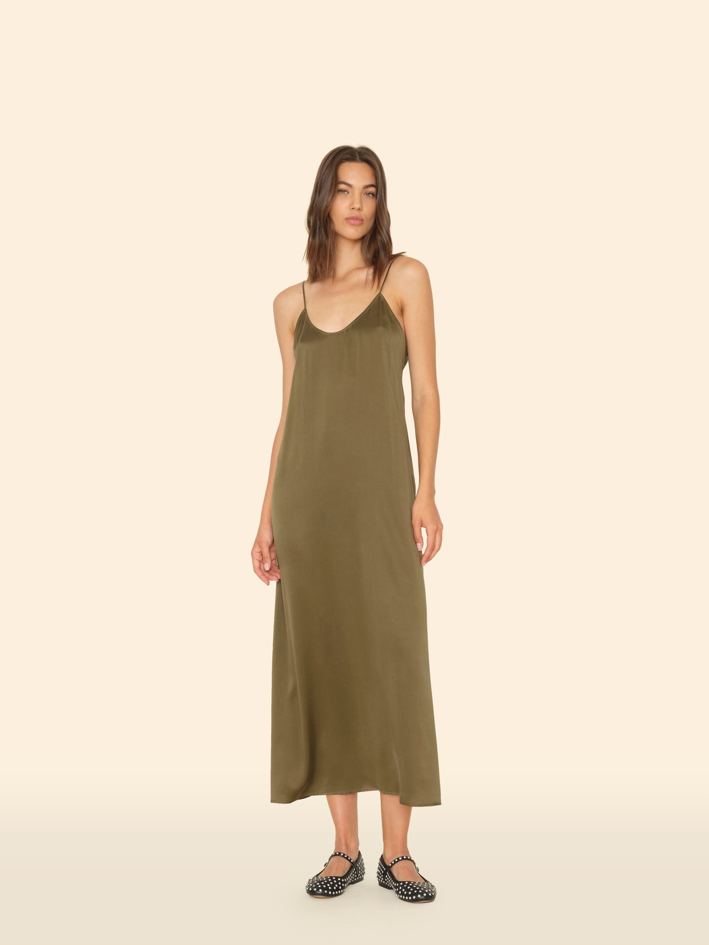 Xirena Dress Olive Gold Destin Dress