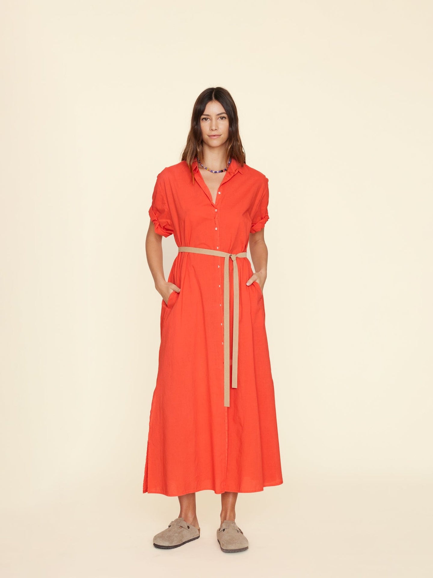 Xirena Dress Orange Sunset Linnet Dress